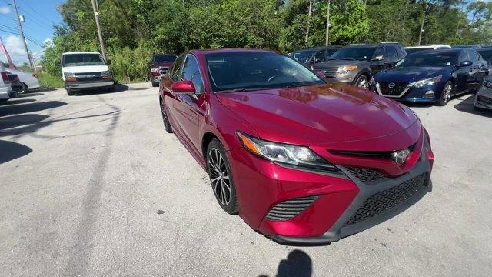 2018 Red Toyota Camry (4T1B11HK9JU) with an 4 2.5 L engine, Automatic transmission, located at 27610 S Dixie Hwy, Homestead, FL, 33032, (305) 749-2348, 25.510241, -80.438301 - KBB.com Best Family Sedans. This Toyota Camry boasts a Regular Unleaded I-4 2.5 L/152 engine powering this Automatic transmission. Window Grid Antenna, Variable Intermittent Wipers, Valet Function.*This Toyota Camry Comes Equipped with These Options *Trunk Rear Cargo Access, Trip Computer, Toyota Sa - Photo#6