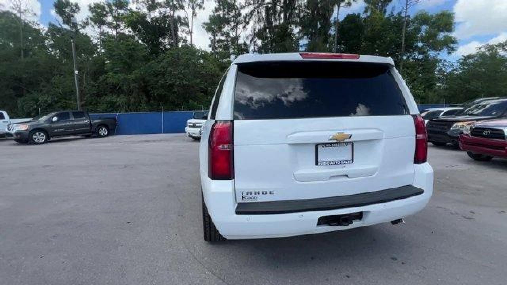 2018 Summit White /Jet Black Chevrolet Tahoe (1GNSCBKC0JR) with an 8 5.3L engine, Automatic transmission, located at 27610 S Dixie Hwy, Homestead, FL, 33032, (305) 749-2348, 25.510241, -80.438301 - KBB.com 5-Year Cost to Own Awards. Only 63,728 Miles! Delivers 23 Highway MPG and 16 City MPG! This Chevrolet Tahoe delivers a Gas/Ethanol V8 5.3L/325 engine powering this Automatic transmission. WHEELS, 22 (55.9 CM) PREMIUM PAINTED with chrome inserts, TRANSMISSION, 6-SPEED AUTOMATIC, ELECTRONICALL - Photo#3