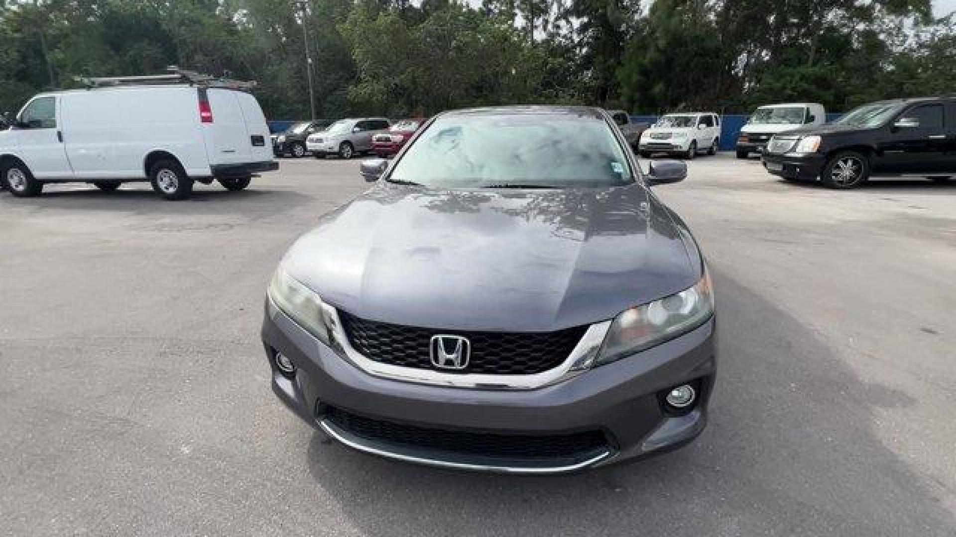 2013 Gray Honda Accord Cpe (1HGCT1B85DA) with an 4 2.4L engine, Variable transmission, located at 27610 S Dixie Hwy, Homestead, FL, 33032, (305) 749-2348, 25.510241, -80.438301 - KBB.com Brand Image Awards. Only 117,010 Miles! Boasts 35 Highway MPG and 26 City MPG! This Honda Accord Cpe delivers a Gas I4 2.4L/144 engine powering this Variable transmission. XM satellite radio (subscription required), Vehicle Stability Assist (VSA) w/traction control, Variable pwr rack and p - Photo#7