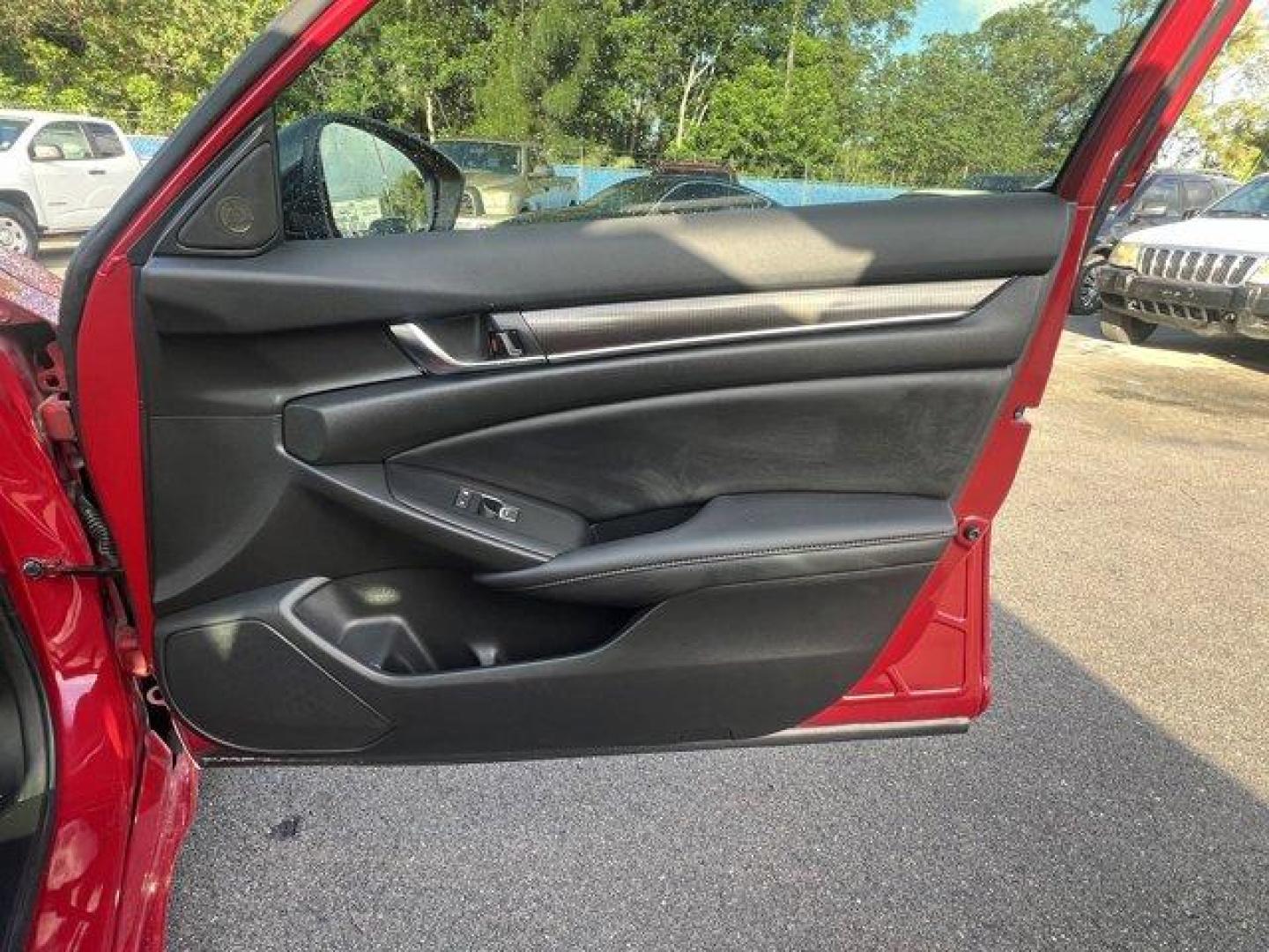 2022 Red Honda Accord Sedan (1HGCV1F46NA) with an 4 1.5 L engine, Variable transmission, located at 27610 S Dixie Hwy, Homestead, FL, 33032, (305) 749-2348, 25.510241, -80.438301 - Scores 35 Highway MPG and 29 City MPG! This Honda Accord Sedan boasts a Intercooled Turbo Regular Unleaded I-4 1.5 L/91 engine powering this Variable transmission. Wheels: 19 Machine-Finished Alloy w/Black Inserts, Vehicle Stability Assist (VSA) Electronic Stability Control (ESC), Valet Function.* T - Photo#14