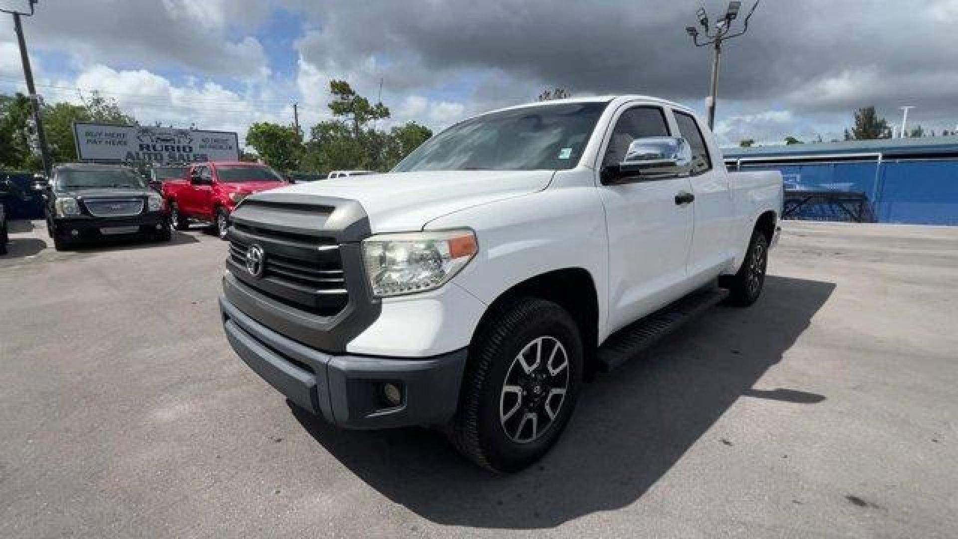 2017 White Toyota Tundra 2WD (5TFRM5F17HX) with an 8 4.6 L engine, Automatic transmission, located at 27610 S Dixie Hwy, Homestead, FL, 33032, (305) 749-2348, 25.510241, -80.438301 - KBB.com 10 Most Awarded Brands. Scores 19 Highway MPG and 15 City MPG! This Toyota Tundra 2WD delivers a Regular Unleaded V-8 4.6 L/281 engine powering this Automatic transmission. Wheels: 18 x 8J Styled Steel, Variable Intermittent Wipers w/Heated Wiper Park, Urethane Gear Shifter Material.* This T - Photo#0