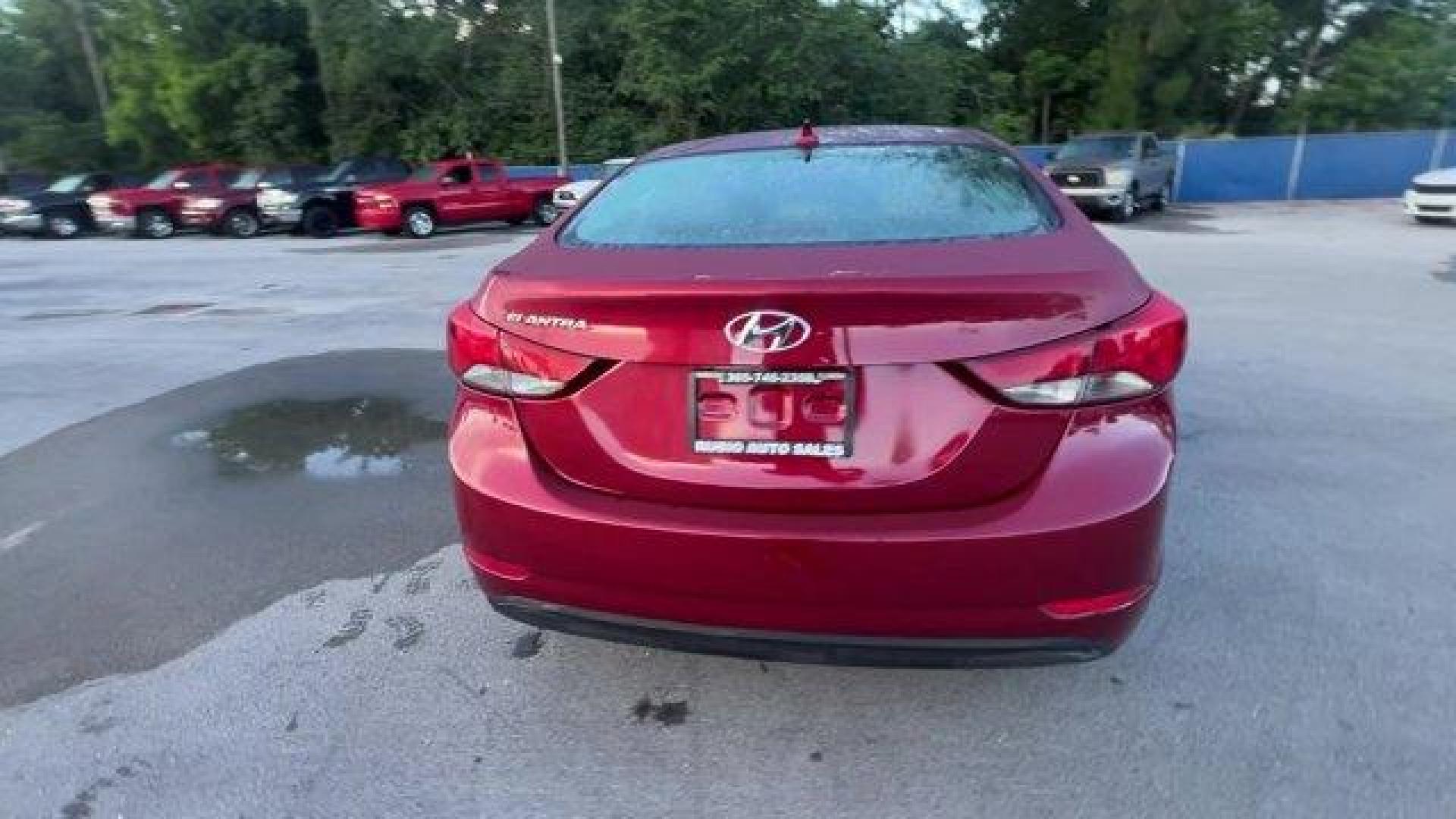 2014 Venetian Red /Gray Hyundai Elantra (5NPDH4AE1EH) with an 4 1.8 L engine, Automatic transmission, located at 27610 S Dixie Hwy, Homestead, FL, 33032, (305) 749-2348, 25.510241, -80.438301 - IIHS Top Safety Pick. Scores 38 Highway MPG and 28 City MPG! This Hyundai Elantra boasts a Regular Unleaded I-4 1.8 L/110 engine powering this Automatic transmission. VENETIAN RED, OPTION GROUP 1, GRAY, PREMIUM CLOTH SEAT TRIM.* This Hyundai Elantra Features the Following Options *Window Grid Antenn - Photo#3