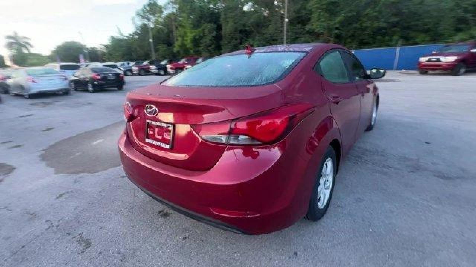 2014 Venetian Red /Gray Hyundai Elantra (5NPDH4AE1EH) with an 4 1.8 L engine, Automatic transmission, located at 27610 S Dixie Hwy, Homestead, FL, 33032, (305) 749-2348, 25.510241, -80.438301 - IIHS Top Safety Pick. Scores 38 Highway MPG and 28 City MPG! This Hyundai Elantra boasts a Regular Unleaded I-4 1.8 L/110 engine powering this Automatic transmission. VENETIAN RED, OPTION GROUP 1, GRAY, PREMIUM CLOTH SEAT TRIM.* This Hyundai Elantra Features the Following Options *Window Grid Antenn - Photo#4