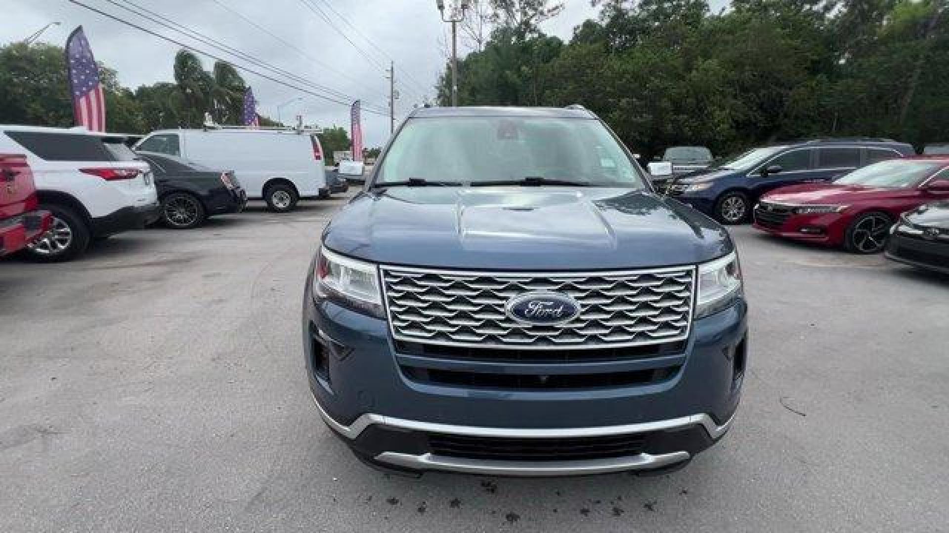 2018 Blue Ford Explorer (1FM5K8HT9JG) with an 6 3.5 L engine, Automatic transmission, located at 27610 S Dixie Hwy, Homestead, FL, 33032, (305) 749-2348, 25.510241, -80.438301 - KBB.com 10 Most Awarded Brands. Only 44,074 Miles! Scores 22 Highway MPG and 16 City MPG! This Ford Explorer boasts a Twin Turbo Premium Unleaded V-6 3.5 L/213 engine powering this Automatic transmission. ENGINE: 3.5L V6 ECOBOOST (STD), Wheels: 20 Bright Machined Face Aluminum -inc: dark tarnish-pai - Photo#7