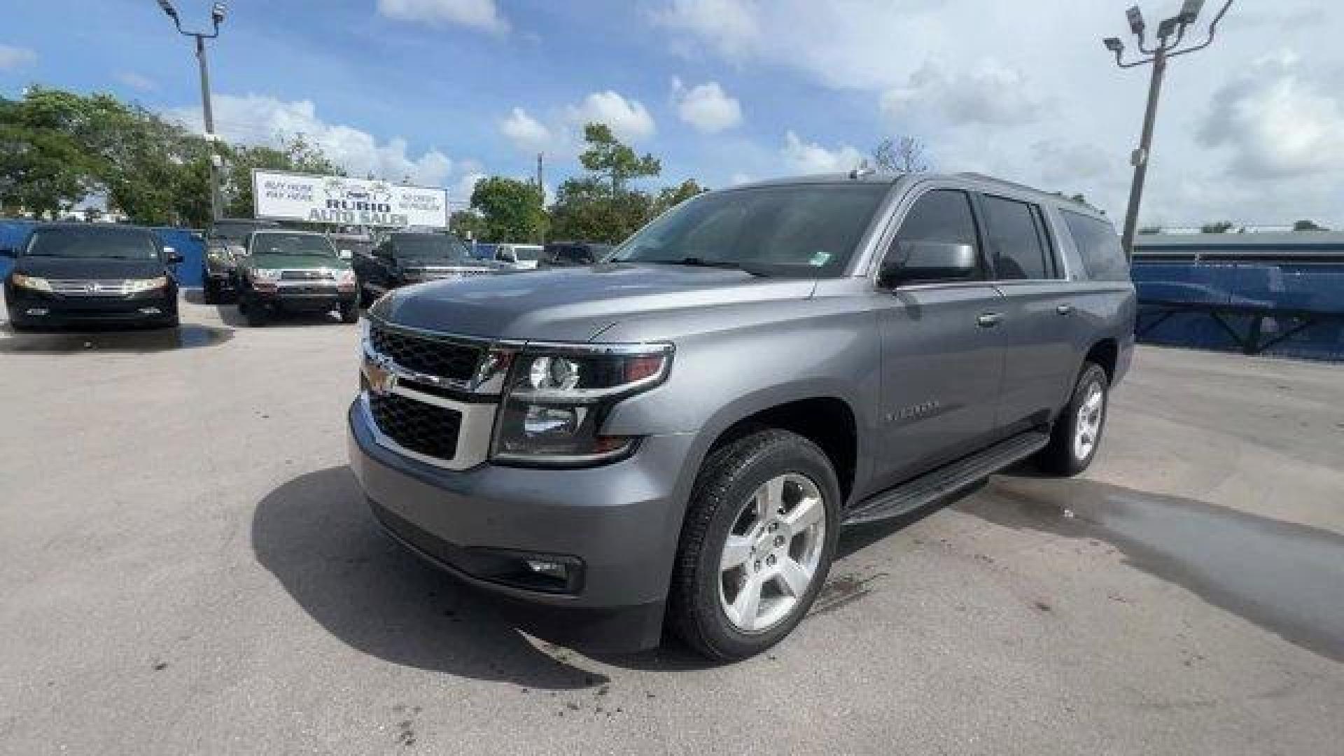 2018 Satin Steel Metallic /Jet Black Chevrolet Suburban (1GNSCHKC7JR) with an 8 5.3L engine, Automatic transmission, located at 27610 S Dixie Hwy, Homestead, FL, 33032, (305) 749-2348, 25.510241, -80.438301 - KBB.com 10 Most Awarded Brands. Scores 23 Highway MPG and 16 City MPG! This Chevrolet Suburban delivers a Gas/Ethanol V8 5.3L/ engine powering this Automatic transmission. WHEELS, 20 X 9 (50.8 CM X 22.9 CM) POLISHED-ALUMINUM, TRANSMISSION, 6-SPEED AUTOMATIC, ELECTRONICALLY CONTROLLED with overdrive - Photo#0