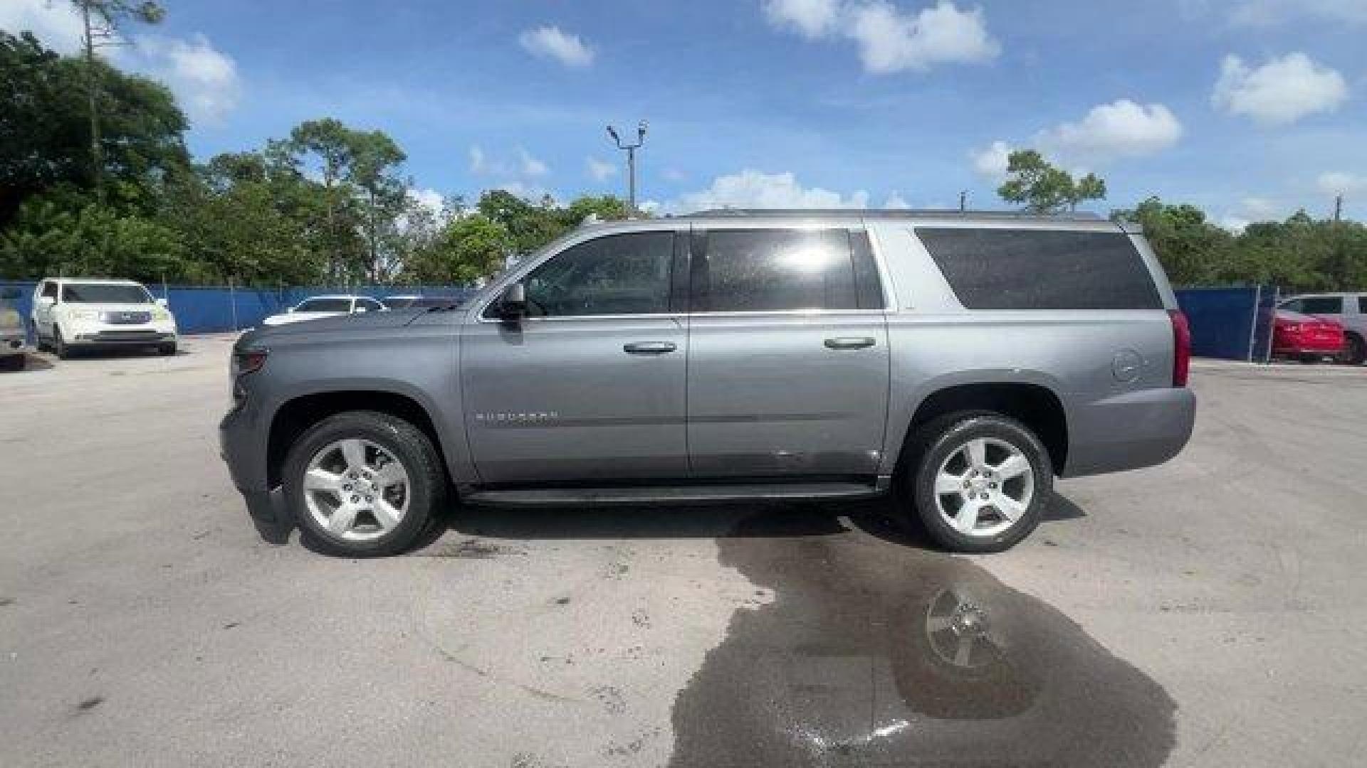 2018 Satin Steel Metallic /Jet Black Chevrolet Suburban (1GNSCHKC7JR) with an 8 5.3L engine, Automatic transmission, located at 27610 S Dixie Hwy, Homestead, FL, 33032, (305) 749-2348, 25.510241, -80.438301 - KBB.com 10 Most Awarded Brands. Scores 23 Highway MPG and 16 City MPG! This Chevrolet Suburban delivers a Gas/Ethanol V8 5.3L/ engine powering this Automatic transmission. WHEELS, 20 X 9 (50.8 CM X 22.9 CM) POLISHED-ALUMINUM, TRANSMISSION, 6-SPEED AUTOMATIC, ELECTRONICALLY CONTROLLED with overdrive - Photo#1