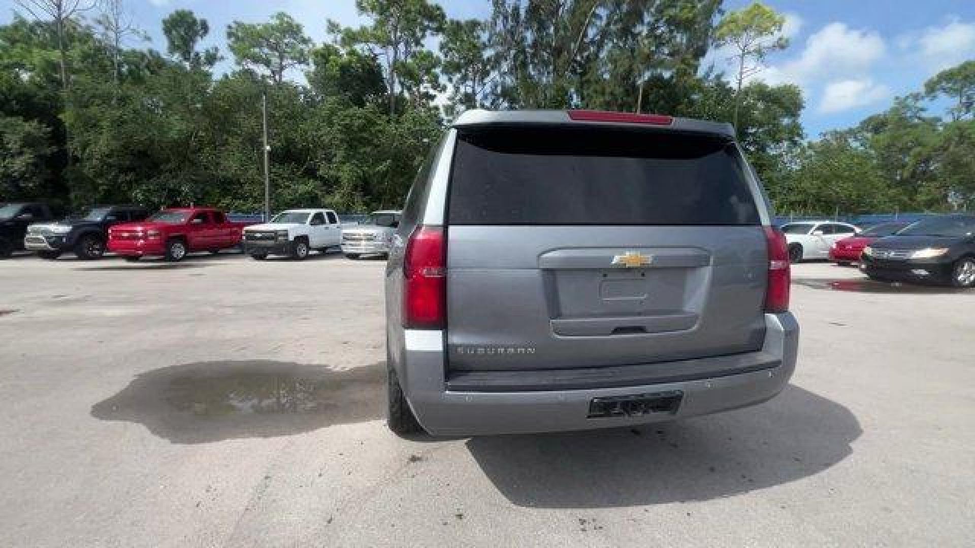 2018 Satin Steel Metallic /Jet Black Chevrolet Suburban (1GNSCHKC7JR) with an 8 5.3L engine, Automatic transmission, located at 27610 S Dixie Hwy, Homestead, FL, 33032, (305) 749-2348, 25.510241, -80.438301 - KBB.com 10 Most Awarded Brands. Scores 23 Highway MPG and 16 City MPG! This Chevrolet Suburban delivers a Gas/Ethanol V8 5.3L/ engine powering this Automatic transmission. WHEELS, 20 X 9 (50.8 CM X 22.9 CM) POLISHED-ALUMINUM, TRANSMISSION, 6-SPEED AUTOMATIC, ELECTRONICALLY CONTROLLED with overdrive - Photo#3