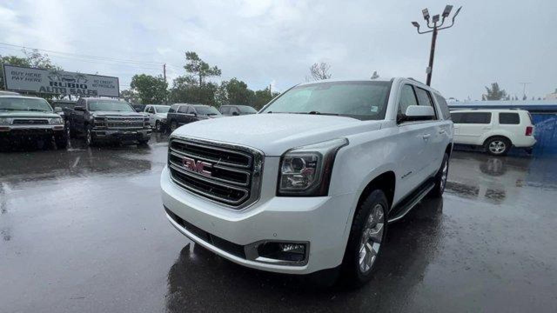 2017 White Frost Tricoat /Cocoa/Dune GMC Yukon XL (1GKS1GKC2HR) with an 8 5.3L engine, Automatic transmission, located at 27610 S Dixie Hwy, Homestead, FL, 33032, (305) 749-2348, 25.510241, -80.438301 - KBB.com Brand Image Awards. Delivers 23 Highway MPG and 16 City MPG! This GMC Yukon XL delivers a Gas V8 5.3L/325 engine powering this Automatic transmission. WHITE FROST TRICOAT, WHEELS, 20 X 9 (50.8 CM X 22.9 CM) POLISHED ALUMINUM, TRANSMISSION, 6-SPEED AUTOMATIC, ELECTRONICALLY CONTROLLED with ov - Photo#0