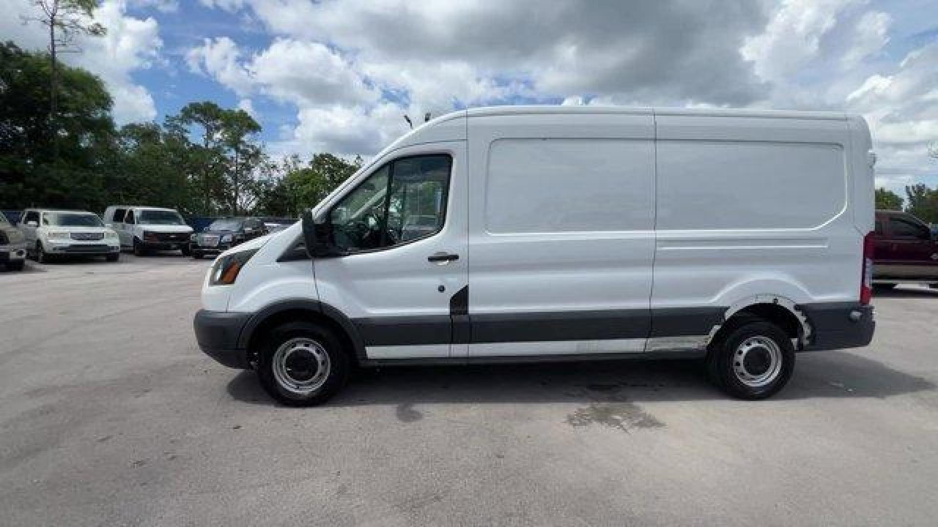 2018 White Ford Transit Van (1FTBW2CMXJK) with an 6 3.7 L engine, Automatic transmission, located at 27610 S Dixie Hwy, Homestead, FL, 33032, (305) 749-2348, 25.510241, -80.438301 - KBB.com Brand Image Awards. This Ford Transit Van boasts a Regular Unleaded V-6 3.7 L/228 engine powering this Automatic transmission. ENGINE: 3.7L TI-VCT V6 W/98F -inc: SEIC capability, Wheels: 16 Steel w/Black Center Hubcap, Wheels w/Silver Accents.*This Ford Transit Van Comes Equipped with These - Photo#0