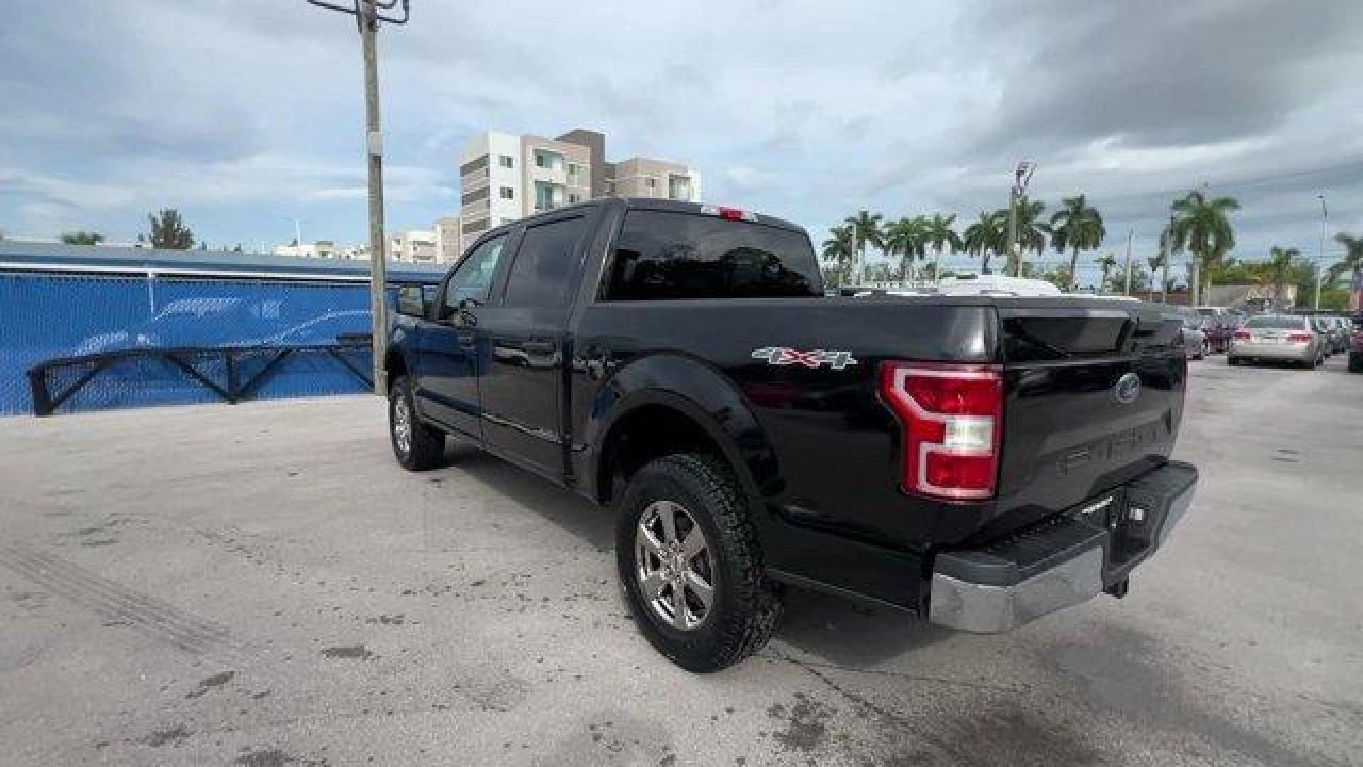 2018 Black Ford F-150 (1FTEW1E56JF) with an 8 5.0 L engine, Automatic transmission, located at 27610 S Dixie Hwy, Homestead, FL, 33032, (305) 749-2348, 25.510241, -80.438301 - KBB.com 10 Most Awarded Brands. This Ford F-150 delivers a Regular Unleaded V8 5.0 L engine powering this Automatic transmission. ENGINE: 5.0L V8 -inc: auto start-stop technology and flex-fuel capability, (STD), Transmission w/SelectShift Sequential Shift Control, Towing Equipment -inc: Trailer Sway - Photo#2