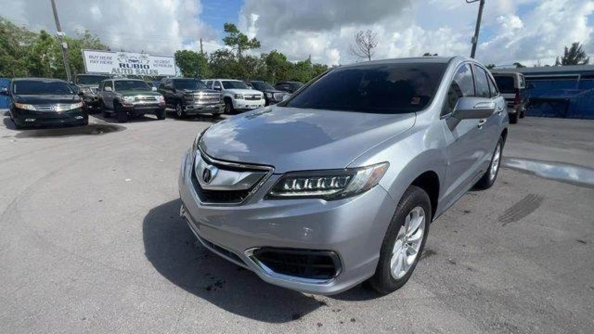 2018 Silver Acura RDX (5J8TB3H54JL) with an 6 3.5 L engine, Automatic transmission, located at 27610 S Dixie Hwy, Homestead, FL, 33032, (305) 749-2348, 25.510241, -80.438301 - KBB.com 10 Best Luxury Cars Under $35,000. Delivers 28 Highway MPG and 20 City MPG! This Acura RDX delivers a Premium Unleaded V-6 3.5 L/212 engine powering this Automatic transmission. Wheels: 18 x 7.5 Aluminum-Alloy, Voice Activated Multi Zone Auto-Climate Control Air Conditioning w/Gps Linked, Ve - Photo#0