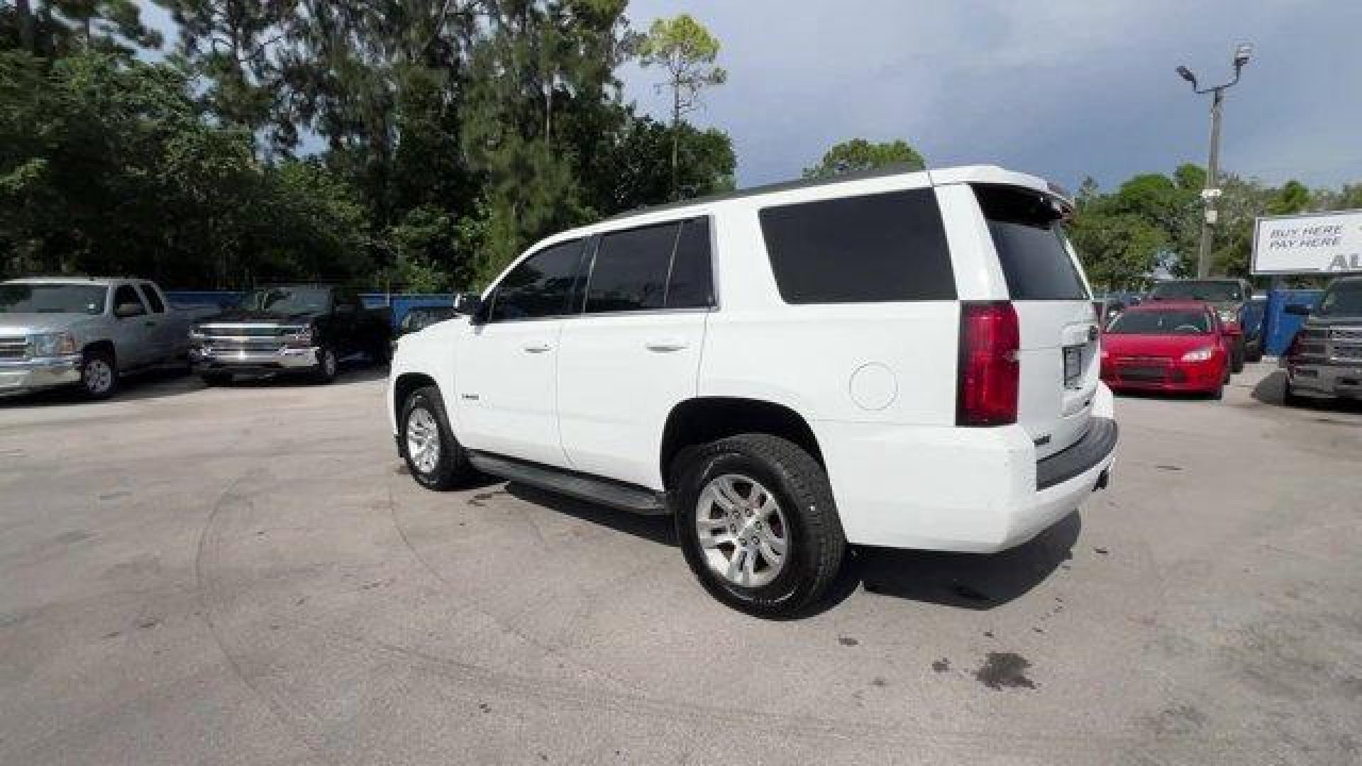 2017 Summit White /Cocoa/Dune Chevrolet Tahoe (1GNSCBKCXHR) with an 8 5.3L engine, Automatic transmission, located at 27610 S Dixie Hwy, Homestead, FL, 33032, (305) 749-2348, 25.510241, -80.438301 - KBB.com 5-Year Cost to Own Awards. Delivers 23 Highway MPG and 16 City MPG! This Chevrolet Tahoe delivers a Gas/Ethanol V8 5.3L/325 engine powering this Automatic transmission. WHEELS, 18 X 8.5 (45.7 CM X 21.6 CM) ALUMINUM WITH HIGH-POLISHED FINISH (STD), TRANSMISSION, 6-SPEED AUTOMATIC, ELECTRONICA - Photo#2