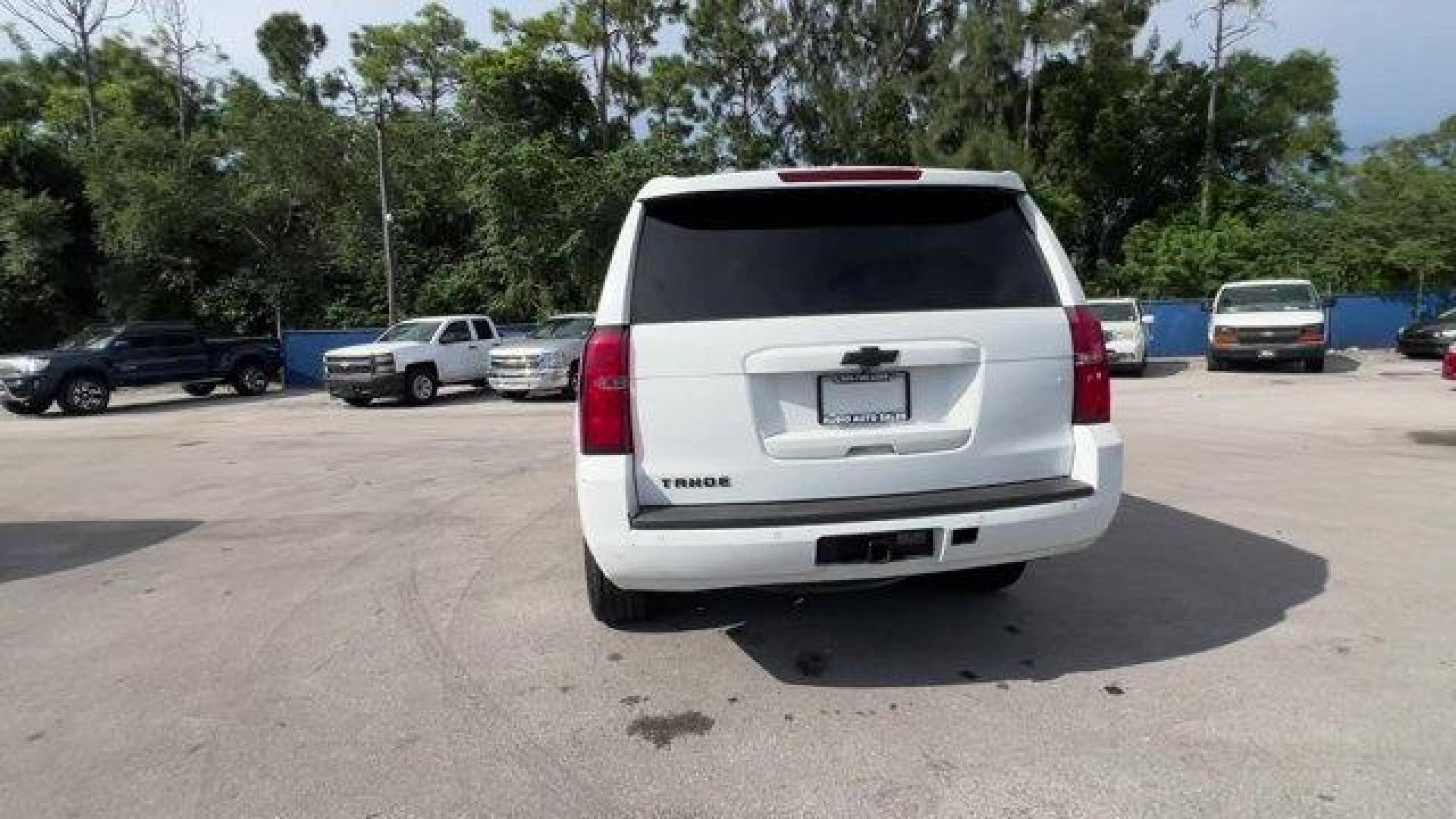 2017 Summit White /Cocoa/Dune Chevrolet Tahoe (1GNSCBKCXHR) with an 8 5.3L engine, Automatic transmission, located at 27610 S Dixie Hwy, Homestead, FL, 33032, (305) 749-2348, 25.510241, -80.438301 - KBB.com 5-Year Cost to Own Awards. Delivers 23 Highway MPG and 16 City MPG! This Chevrolet Tahoe delivers a Gas/Ethanol V8 5.3L/325 engine powering this Automatic transmission. WHEELS, 18 X 8.5 (45.7 CM X 21.6 CM) ALUMINUM WITH HIGH-POLISHED FINISH (STD), TRANSMISSION, 6-SPEED AUTOMATIC, ELECTRONICA - Photo#3