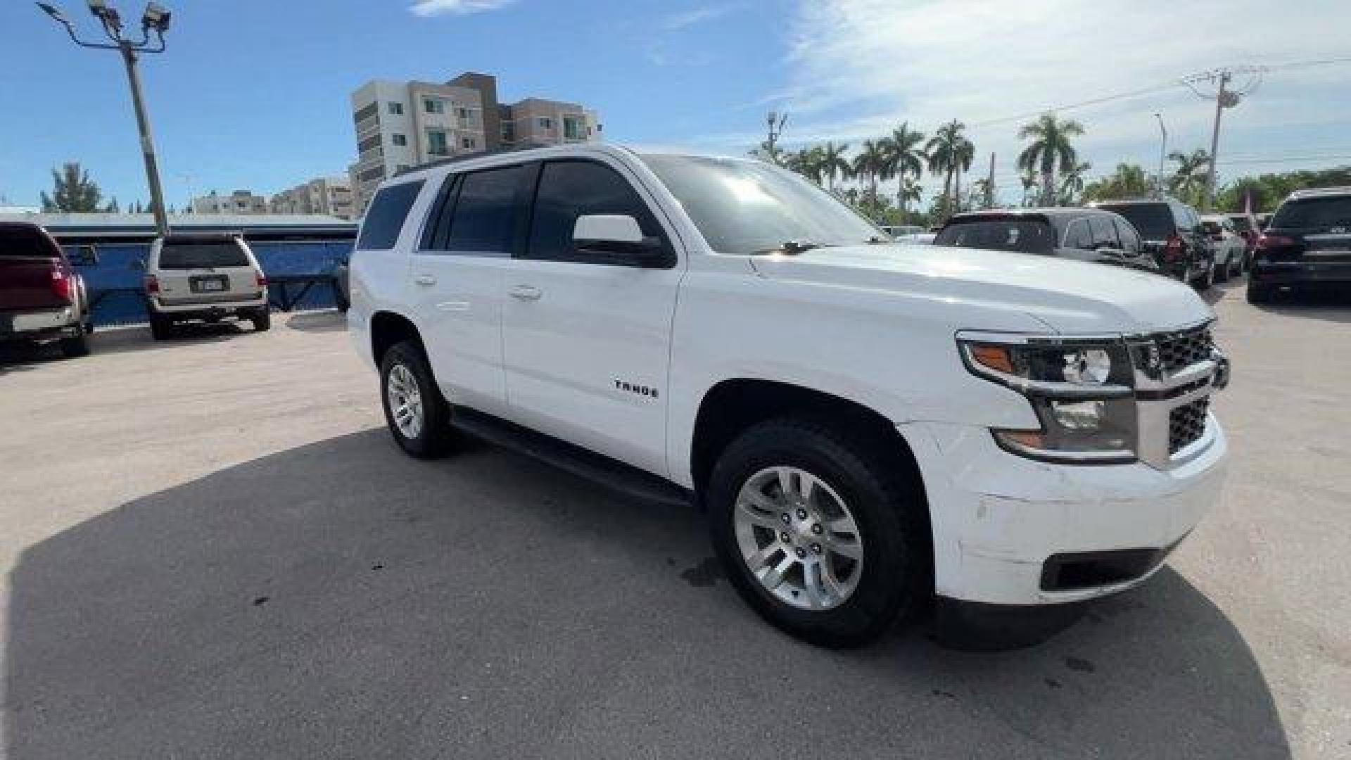 2017 Summit White /Cocoa/Dune Chevrolet Tahoe (1GNSCBKCXHR) with an 8 5.3L engine, Automatic transmission, located at 27610 S Dixie Hwy, Homestead, FL, 33032, (305) 749-2348, 25.510241, -80.438301 - KBB.com 5-Year Cost to Own Awards. Delivers 23 Highway MPG and 16 City MPG! This Chevrolet Tahoe delivers a Gas/Ethanol V8 5.3L/325 engine powering this Automatic transmission. WHEELS, 18 X 8.5 (45.7 CM X 21.6 CM) ALUMINUM WITH HIGH-POLISHED FINISH (STD), TRANSMISSION, 6-SPEED AUTOMATIC, ELECTRONICA - Photo#6