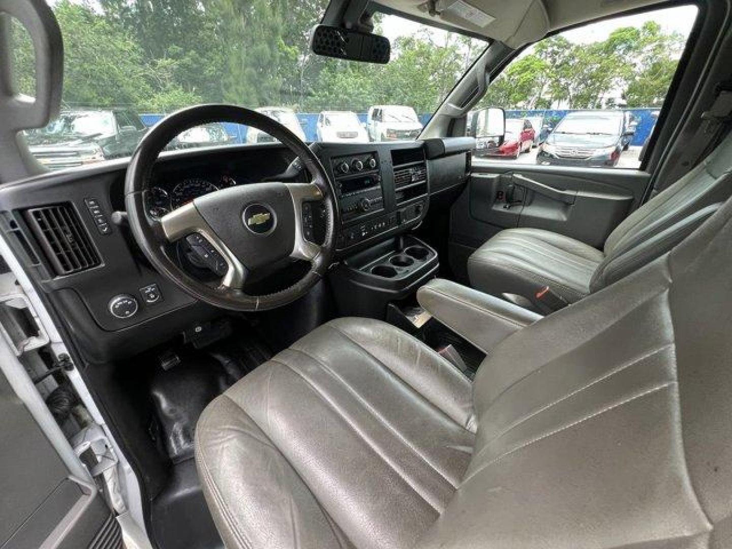 2019 Summit White /Medium Pewter Chevrolet Express Cargo Van (1GCWGAFP0K1) with an 6 4.3L engine, Automatic transmission, located at 27610 S Dixie Hwy, Homestead, FL, 33032, (305) 749-2348, 25.510241, -80.438301 - This Chevrolet Express Cargo Van delivers a Gas V6 4.3L/ engine powering this Automatic transmission. VISORS, DRIVER AND FRONT PASSENGER vinyl in lieu of standard cloth, TRANSMISSION, 8-SPEED AUTOMATIC, ELECTRONICALLY CONTROLLED with overdrive and tow/haul mode, includes Cruise Grade Braking and Pow - Photo#11