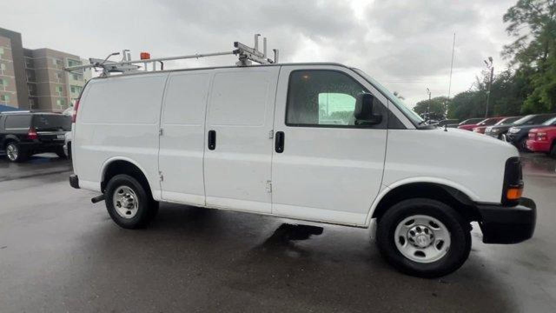 2015 Summit White /Medium Pewter Chevrolet Express Cargo Van (1GCWGFCF4F1) with an 8 4.8L engine, Automatic transmission, located at 27610 S Dixie Hwy, Homestead, FL, 33032, (305) 749-2348, 25.510241, -80.438301 - This Chevrolet Express Cargo Van delivers a Gas V8 4.8L/293 engine powering this Automatic transmission. TRANSMISSION, 6-SPEED AUTOMATIC, HEAVY-DUTY, ELECTRONICALLY CONTROLLED with overdrive tow/haul mode and internal transmission oil cooler (STD), TRAILERING EQUIPMENT, HEAVY-DUTY includes trailerin - Photo#5