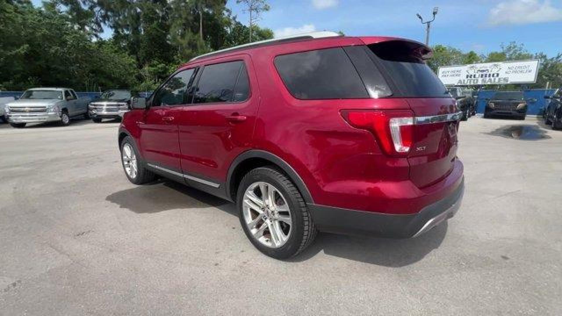 2016 Red Ford Explorer (1FM5K7D88GG) with an 6 3.5 L engine, Automatic transmission, located at 27610 S Dixie Hwy, Homestead, FL, 33032, (305) 749-2348, 25.510241, -80.438301 - KBB.com 5-Year Cost to Own Awards. Delivers 24 Highway MPG and 17 City MPG! This Ford Explorer boasts a Regular Unleaded V-6 3.5 L/213 engine powering this Automatic transmission. Wheels: 18 Painted Aluminum, Valet Function, Unique Cloth Bucket Seats -inc: 10-way power driver seat w/power lumbar and - Photo#2