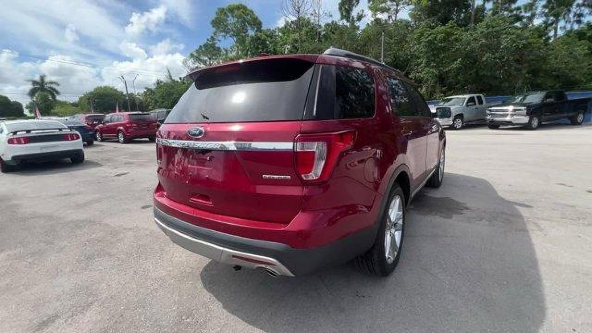 2016 Red Ford Explorer (1FM5K7D88GG) with an 6 3.5 L engine, Automatic transmission, located at 27610 S Dixie Hwy, Homestead, FL, 33032, (305) 749-2348, 25.510241, -80.438301 - KBB.com 5-Year Cost to Own Awards. Delivers 24 Highway MPG and 17 City MPG! This Ford Explorer boasts a Regular Unleaded V-6 3.5 L/213 engine powering this Automatic transmission. Wheels: 18 Painted Aluminum, Valet Function, Unique Cloth Bucket Seats -inc: 10-way power driver seat w/power lumbar and - Photo#4