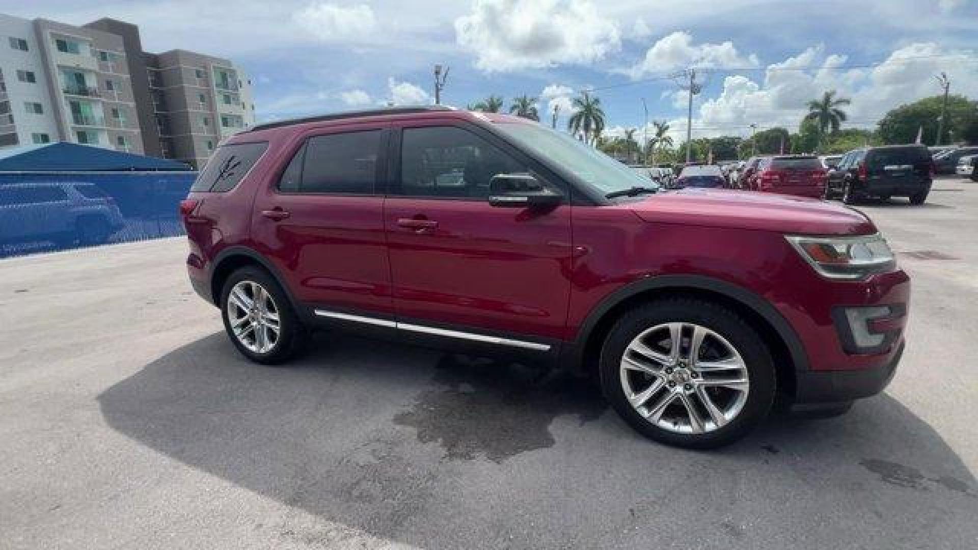 2016 Red Ford Explorer (1FM5K7D88GG) with an 6 3.5 L engine, Automatic transmission, located at 27610 S Dixie Hwy, Homestead, FL, 33032, (305) 749-2348, 25.510241, -80.438301 - KBB.com 5-Year Cost to Own Awards. Delivers 24 Highway MPG and 17 City MPG! This Ford Explorer boasts a Regular Unleaded V-6 3.5 L/213 engine powering this Automatic transmission. Wheels: 18 Painted Aluminum, Valet Function, Unique Cloth Bucket Seats -inc: 10-way power driver seat w/power lumbar and - Photo#5