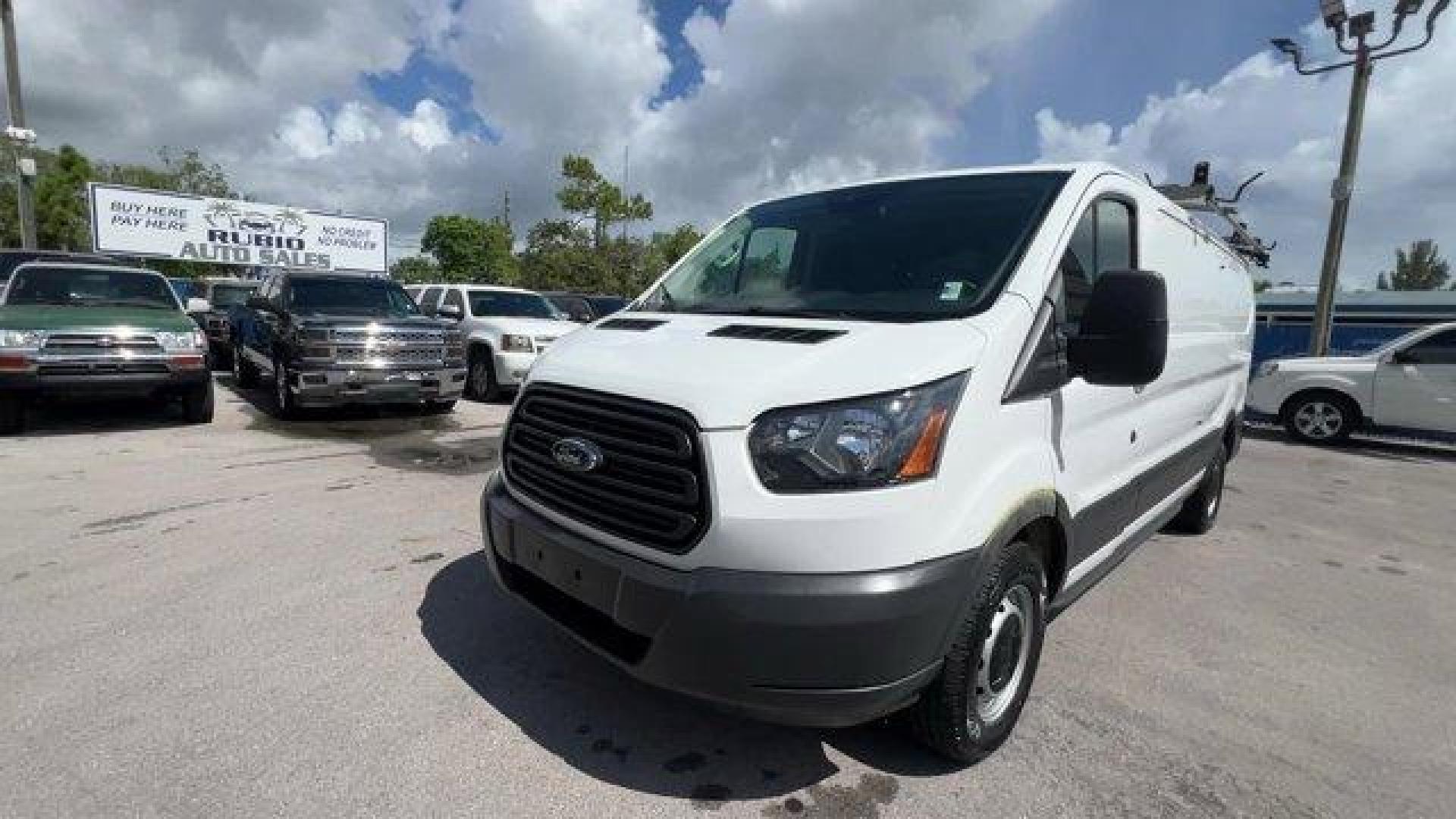 2018 White Ford Transit Van (1FTYR2YM1JK) with an 6 3.7 L engine, Automatic transmission, located at 27610 S Dixie Hwy, Homestead, FL, 33032, (305) 749-2348, 25.510241, -80.438301 - KBB.com 10 Most Awarded Brands. This Ford Transit Van boasts a Regular Unleaded V-6 3.7 L/228 engine powering this Automatic transmission. ENGINE: 3.7L TI-VCT V6 W/98F -inc: SEIC capability, Wheels: 16 Steel w/Black Center Hubcap, Wheels w/Silver Accents.* This Ford Transit Van Features the Followin - Photo#0