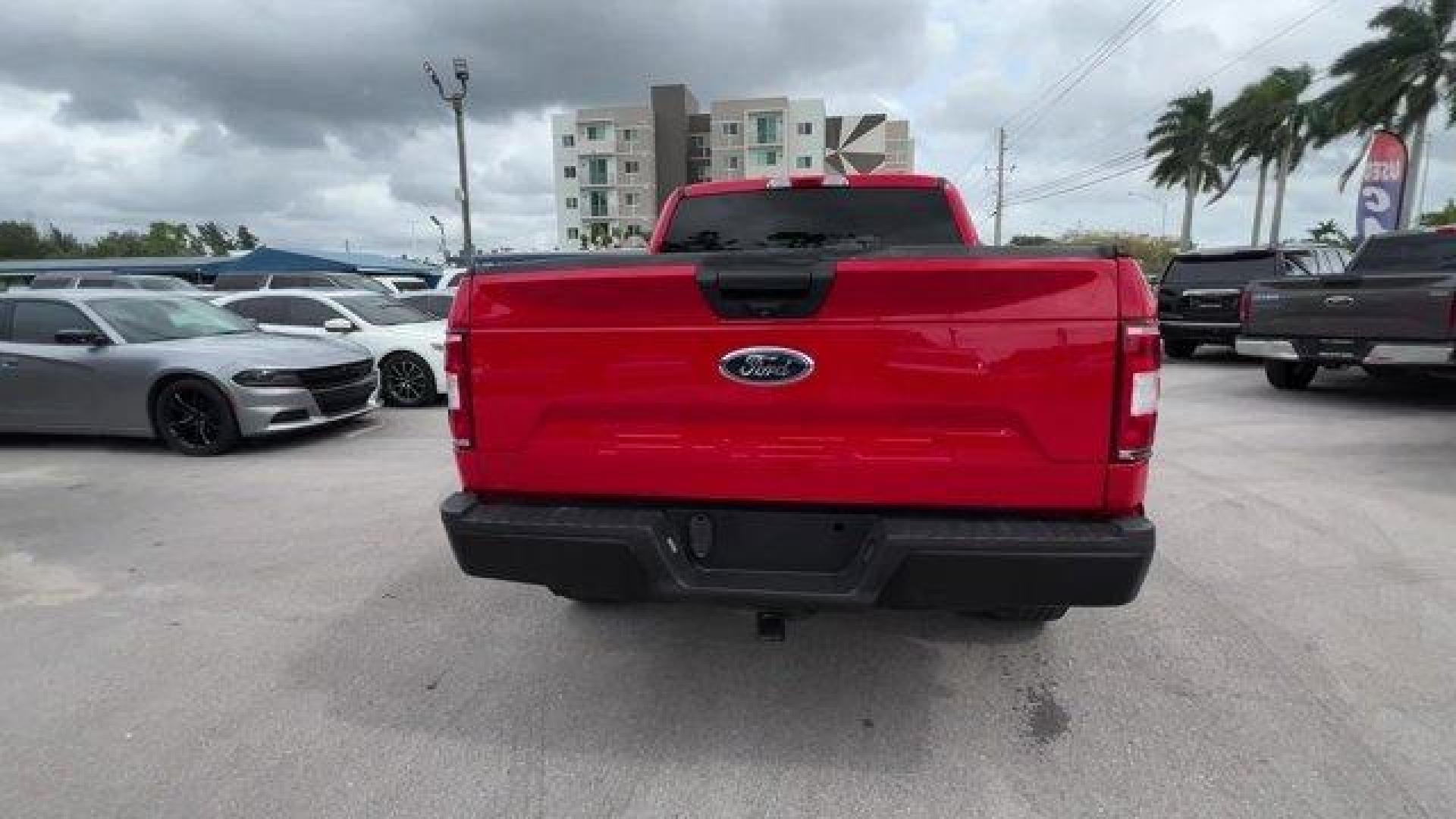 2019 Red Ford F-150 (1FTEW1E5XKK) with an 8 5.0 L engine, Automatic transmission, located at 27610 S Dixie Hwy, Homestead, FL, 33032, (305) 749-2348, 25.510241, -80.438301 - This Ford F-150 delivers a Regular Unleaded V8 5.0 L engine powering this Automatic transmission. ENGINE: 5.0L V8 -inc: auto start-stop technology and flex-fuel capability, (STD), Transmission w/SelectShift Sequential Shift Control, Towing Equipment -inc: Trailer Sway Control.*This Ford F-150 Comes - Photo#3