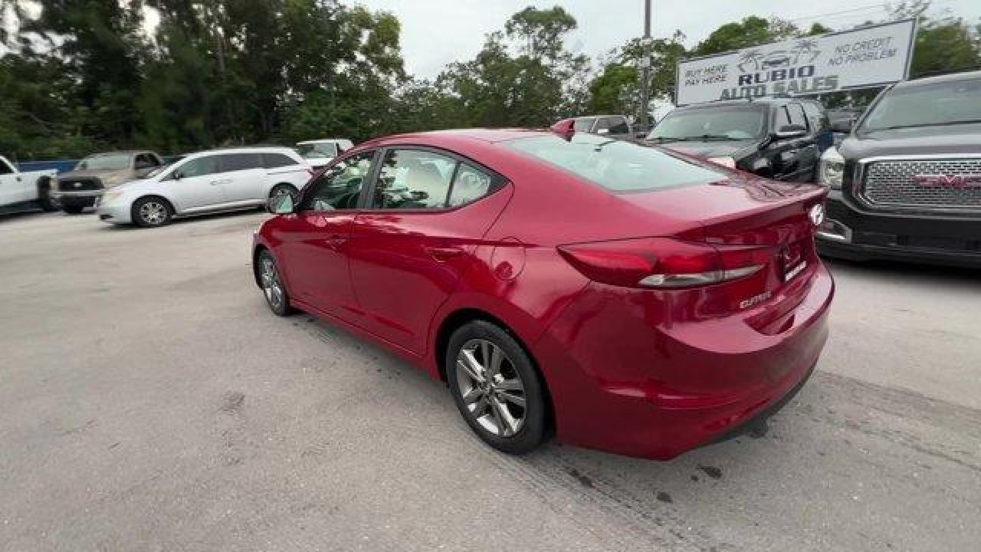 2017 Scarlet Red /Gray Hyundai Elantra (5NPD84LF6HH) with an 4 2.0 L engine, Automatic transmission, located at 27610 S Dixie Hwy, Homestead, FL, 33032, (305) 749-2348, 25.510241, -80.438301 - IIHS Top Safety Pick+, Top Safety Pick+. Only 75,817 Miles! Delivers 38 Highway MPG and 29 City MPG! This Hyundai Elantra boasts a Regular Unleaded I-4 2.0 L/122 engine powering this Automatic transmission. SE A/T POPULAR EQUIPMENT PACKAGE 02 -inc: Option Group 02, Auto Headlamp Control, Rearview Ca - Photo#2