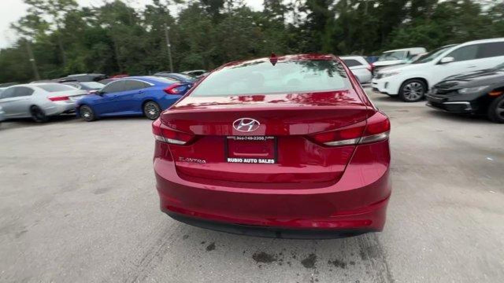 2017 Scarlet Red /Gray Hyundai Elantra (5NPD84LF6HH) with an 4 2.0 L engine, Automatic transmission, located at 27610 S Dixie Hwy, Homestead, FL, 33032, (305) 749-2348, 25.510241, -80.438301 - IIHS Top Safety Pick+, Top Safety Pick+. Only 75,817 Miles! Delivers 38 Highway MPG and 29 City MPG! This Hyundai Elantra boasts a Regular Unleaded I-4 2.0 L/122 engine powering this Automatic transmission. SE A/T POPULAR EQUIPMENT PACKAGE 02 -inc: Option Group 02, Auto Headlamp Control, Rearview Ca - Photo#3