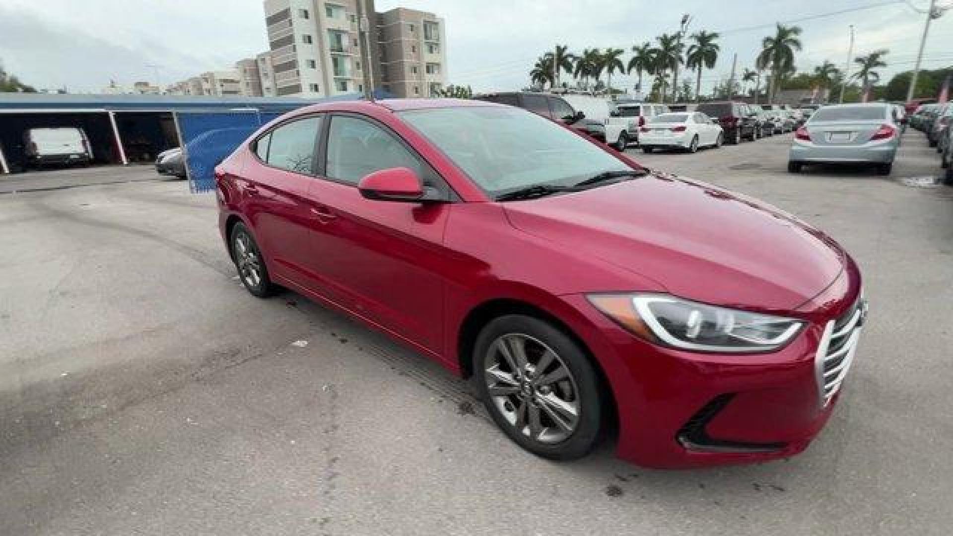 2017 Scarlet Red /Gray Hyundai Elantra (5NPD84LF6HH) with an 4 2.0 L engine, Automatic transmission, located at 27610 S Dixie Hwy, Homestead, FL, 33032, (305) 749-2348, 25.510241, -80.438301 - IIHS Top Safety Pick+, Top Safety Pick+. Only 75,817 Miles! Delivers 38 Highway MPG and 29 City MPG! This Hyundai Elantra boasts a Regular Unleaded I-4 2.0 L/122 engine powering this Automatic transmission. SE A/T POPULAR EQUIPMENT PACKAGE 02 -inc: Option Group 02, Auto Headlamp Control, Rearview Ca - Photo#6