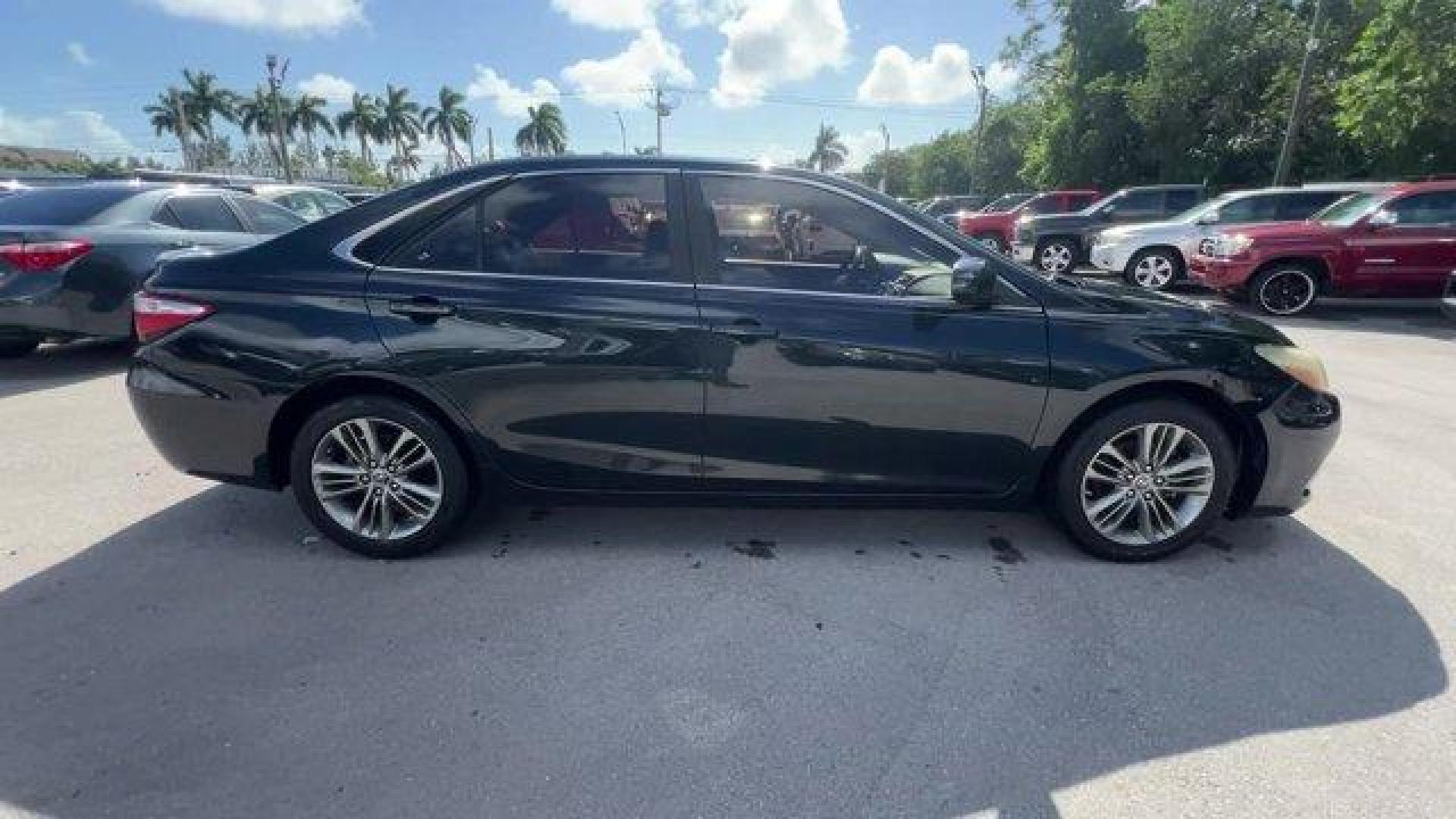 2016 Black Toyota Camry (4T1BF1FK6GU) with an 4 2.5 L engine, Automatic transmission, located at 27610 S Dixie Hwy, Homestead, FL, 33032, (305) 749-2348, 25.510241, -80.438301 - KBB.com 10 Most Comfortable Cars Under $30,000. Scores 35 Highway MPG and 25 City MPG! This Toyota Camry delivers a Regular Unleaded I-4 2.5 L/152 engine powering this Automatic transmission. Window Grid Antenna, Variable Intermittent Wipers, Valet Function.* This Toyota Camry Features the Following - Photo#4