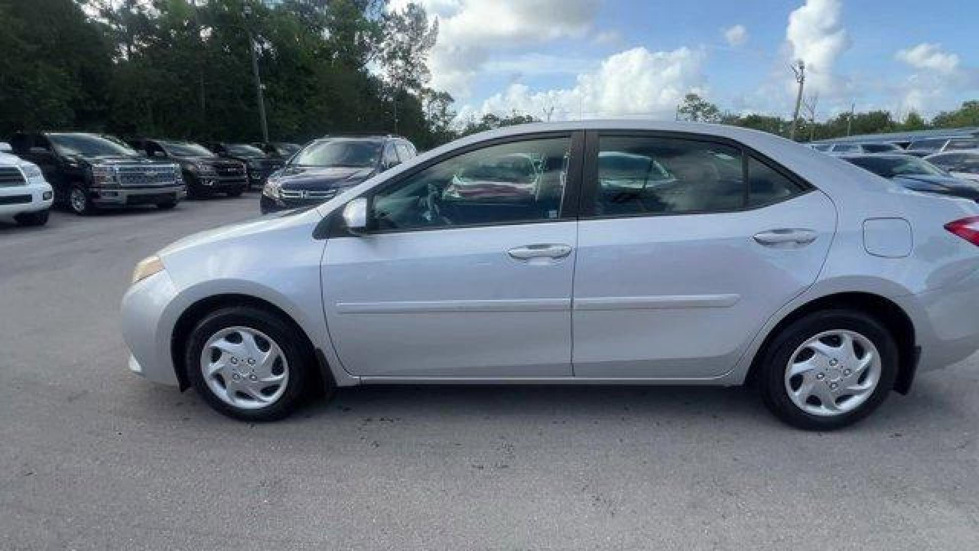 2014 Silver Toyota Corolla (2T1BURHE7EC) with an 4 1.8 L engine, Automatic transmission, located at 27610 S Dixie Hwy, Homestead, FL, 33032, (305) 749-2348, 25.510241, -80.438301 - KBB.com 10 Tech-Savviest Cars Under $20,000. Only 90,575 Miles! This Toyota Corolla boasts a Regular Unleaded I-4 1.8 L/110 engine powering this Automatic transmission. Window Grid Antenna, Urethane Gear Shifter Material, Trunk Rear Cargo Access.* This Toyota Corolla Features the Following Options * - Photo#1