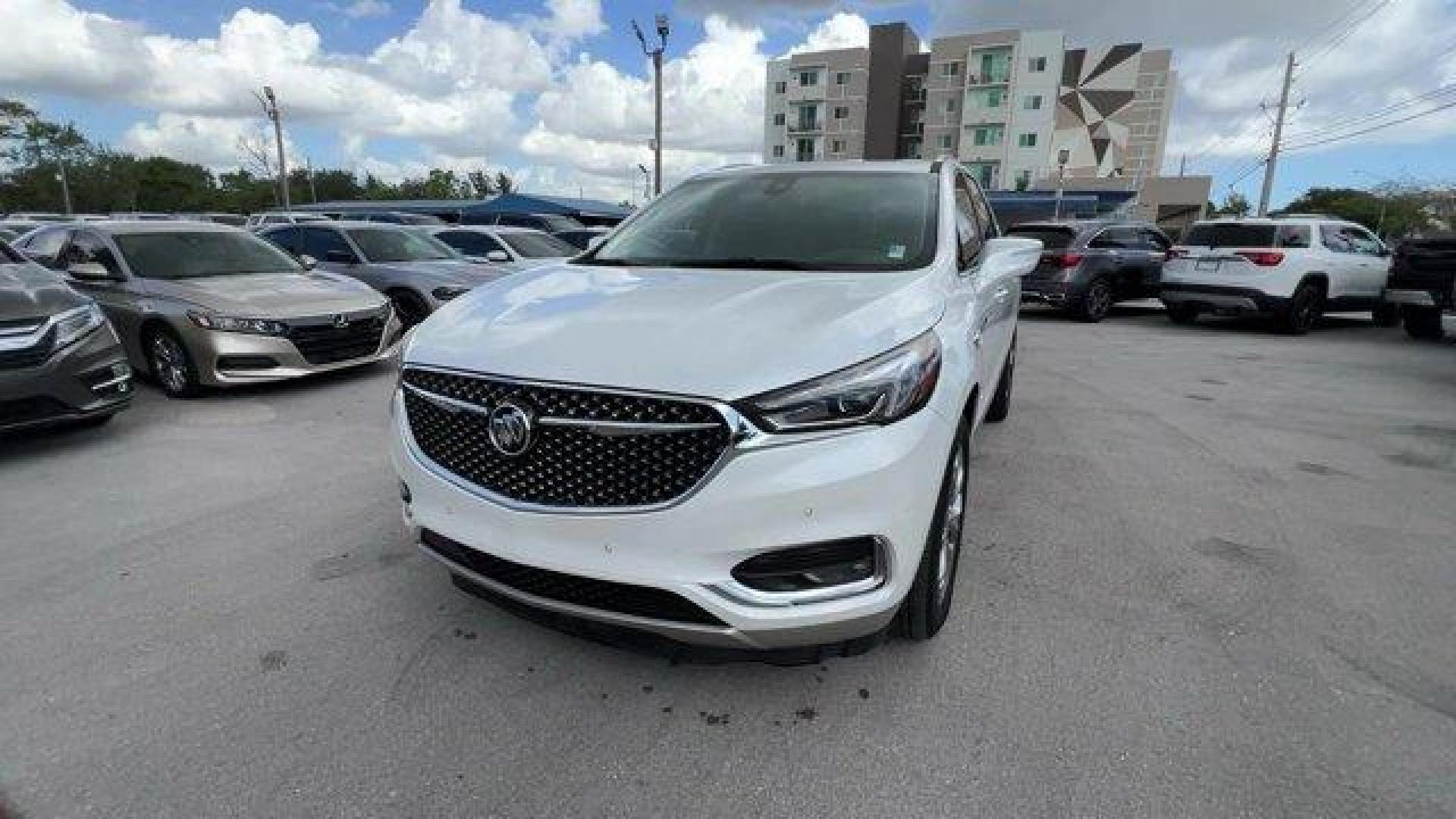 2018 White Frost Tricoat /Chestnut Buick Enclave (5GAERDKW6JJ) with an 6 3.6L engine, Automatic transmission, located at 27610 S Dixie Hwy, Homestead, FL, 33032, (305) 749-2348, 25.510241, -80.438301 - KBB.com Brand Image Awards. Boasts 26 Highway MPG and 18 City MPG! This Buick Enclave delivers a Gas V6 3.6L/217 engine powering this Automatic transmission. WHITE FROST TRICOAT Includes Satin Nickel lower exterior accent color., TRANSMISSION, 9-SPEED AUTOMATIC (STD), SUSPENSION, PREMIUM RIDE, 4-WHE - Photo#0