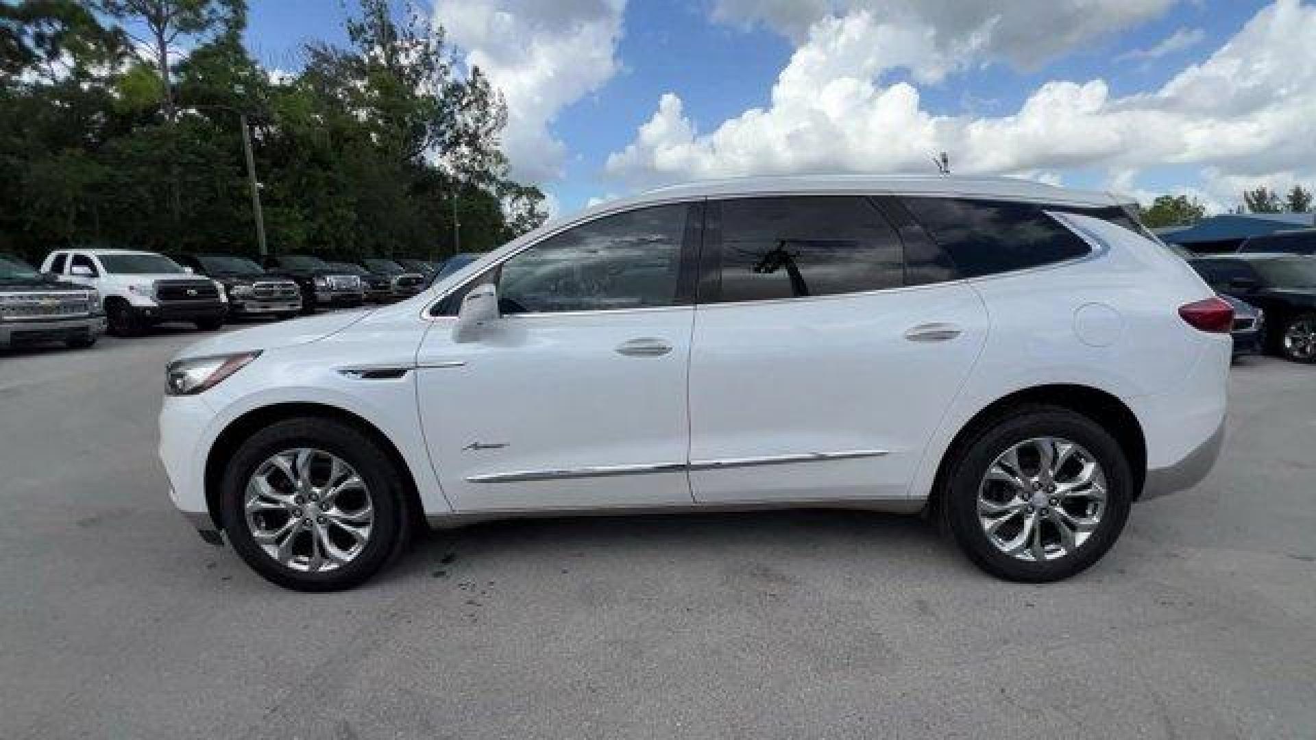 2018 White Frost Tricoat /Chestnut Buick Enclave (5GAERDKW6JJ) with an 6 3.6L engine, Automatic transmission, located at 27610 S Dixie Hwy, Homestead, FL, 33032, (305) 749-2348, 25.510241, -80.438301 - KBB.com Brand Image Awards. Boasts 26 Highway MPG and 18 City MPG! This Buick Enclave delivers a Gas V6 3.6L/217 engine powering this Automatic transmission. WHITE FROST TRICOAT Includes Satin Nickel lower exterior accent color., TRANSMISSION, 9-SPEED AUTOMATIC (STD), SUSPENSION, PREMIUM RIDE, 4-WHE - Photo#1