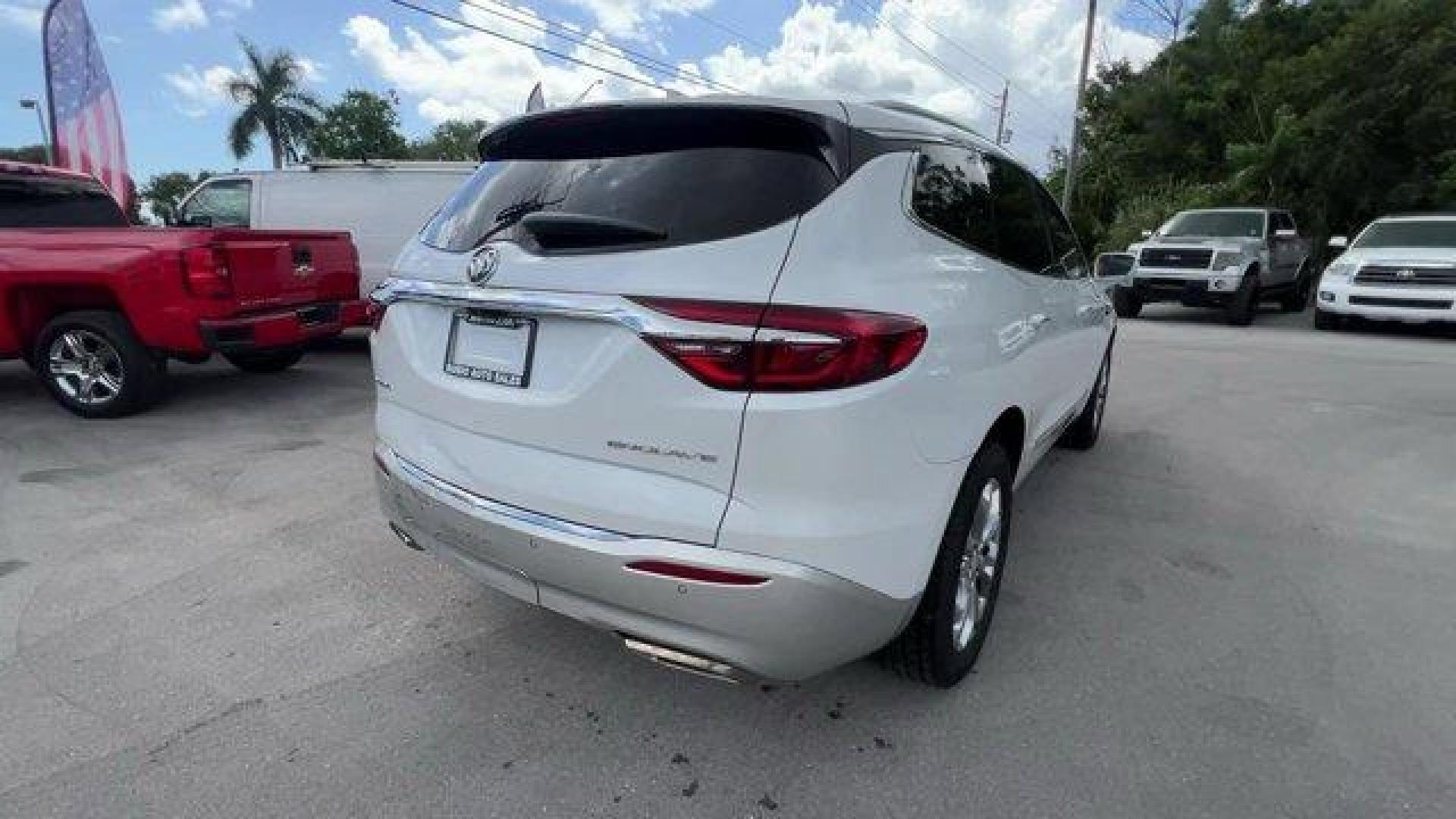 2018 White Frost Tricoat /Chestnut Buick Enclave (5GAERDKW6JJ) with an 6 3.6L engine, Automatic transmission, located at 27610 S Dixie Hwy, Homestead, FL, 33032, (305) 749-2348, 25.510241, -80.438301 - KBB.com Brand Image Awards. Boasts 26 Highway MPG and 18 City MPG! This Buick Enclave delivers a Gas V6 3.6L/217 engine powering this Automatic transmission. WHITE FROST TRICOAT Includes Satin Nickel lower exterior accent color., TRANSMISSION, 9-SPEED AUTOMATIC (STD), SUSPENSION, PREMIUM RIDE, 4-WHE - Photo#4