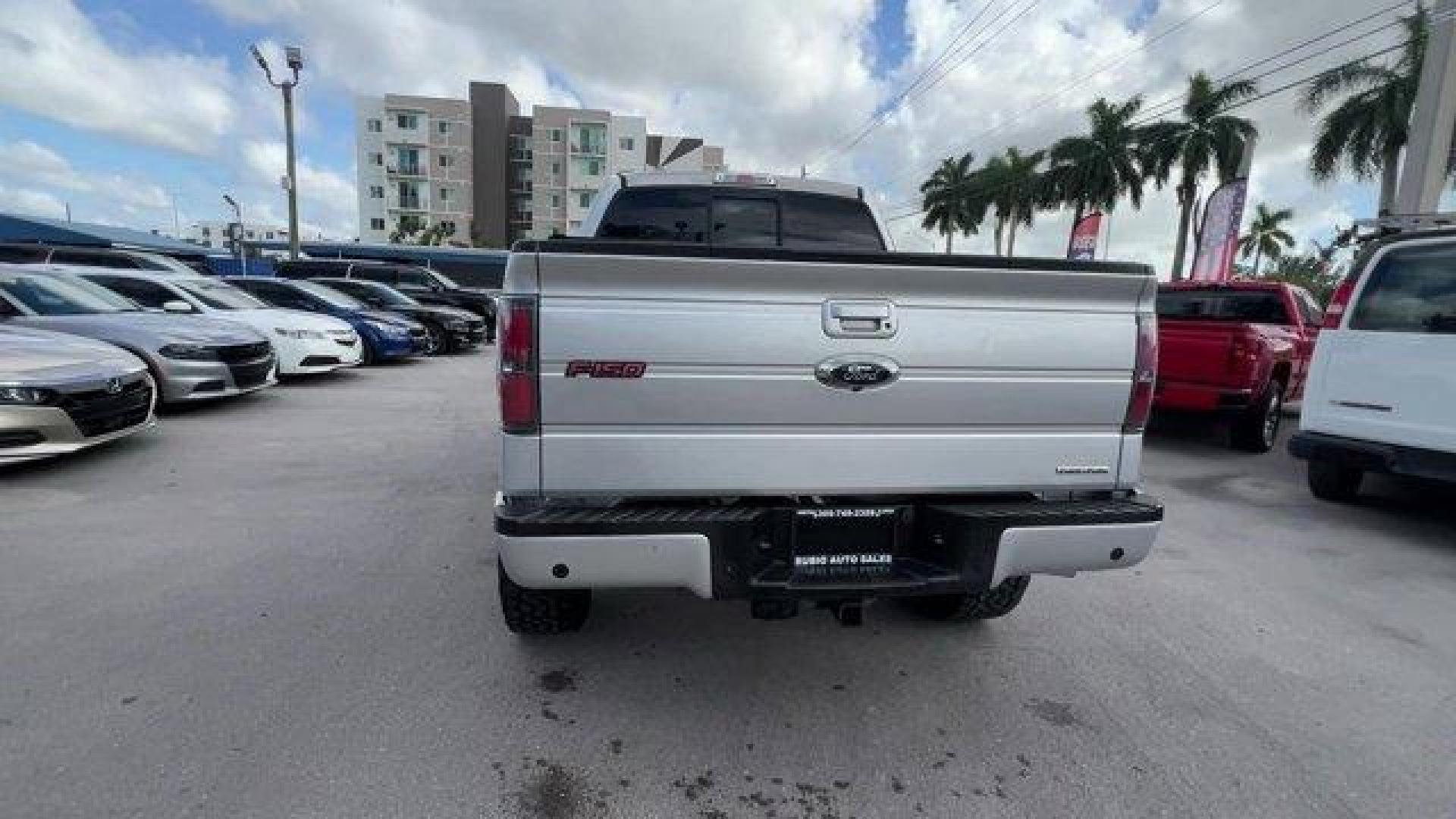 2014 Silver Ford F-150 (1FTFW1EF1EF) with an 8 5.0 L engine, Automatic transmission, located at 27610 S Dixie Hwy, Homestead, FL, 33032, (305) 749-2348, 25.510241, -80.438301 - KBB.com Brand Image Awards. Delivers 19 Highway MPG and 14 City MPG! This Ford F-150 boasts a Regular Unleaded V-8 5.0 L/302 engine powering this Automatic transmission. Transmission: Electronic 6-Speed Automatic -inc: tow/haul mode, Trailer Wiring Harness, Tailgate Rear Cargo Access.* This Ford F-1 - Photo#3