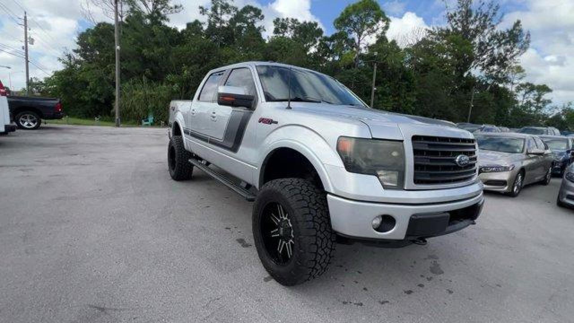 2014 Silver Ford F-150 (1FTFW1EF1EF) with an 8 5.0 L engine, Automatic transmission, located at 27610 S Dixie Hwy, Homestead, FL, 33032, (305) 749-2348, 25.510241, -80.438301 - KBB.com Brand Image Awards. Delivers 19 Highway MPG and 14 City MPG! This Ford F-150 boasts a Regular Unleaded V-8 5.0 L/302 engine powering this Automatic transmission. Transmission: Electronic 6-Speed Automatic -inc: tow/haul mode, Trailer Wiring Harness, Tailgate Rear Cargo Access.* This Ford F-1 - Photo#6