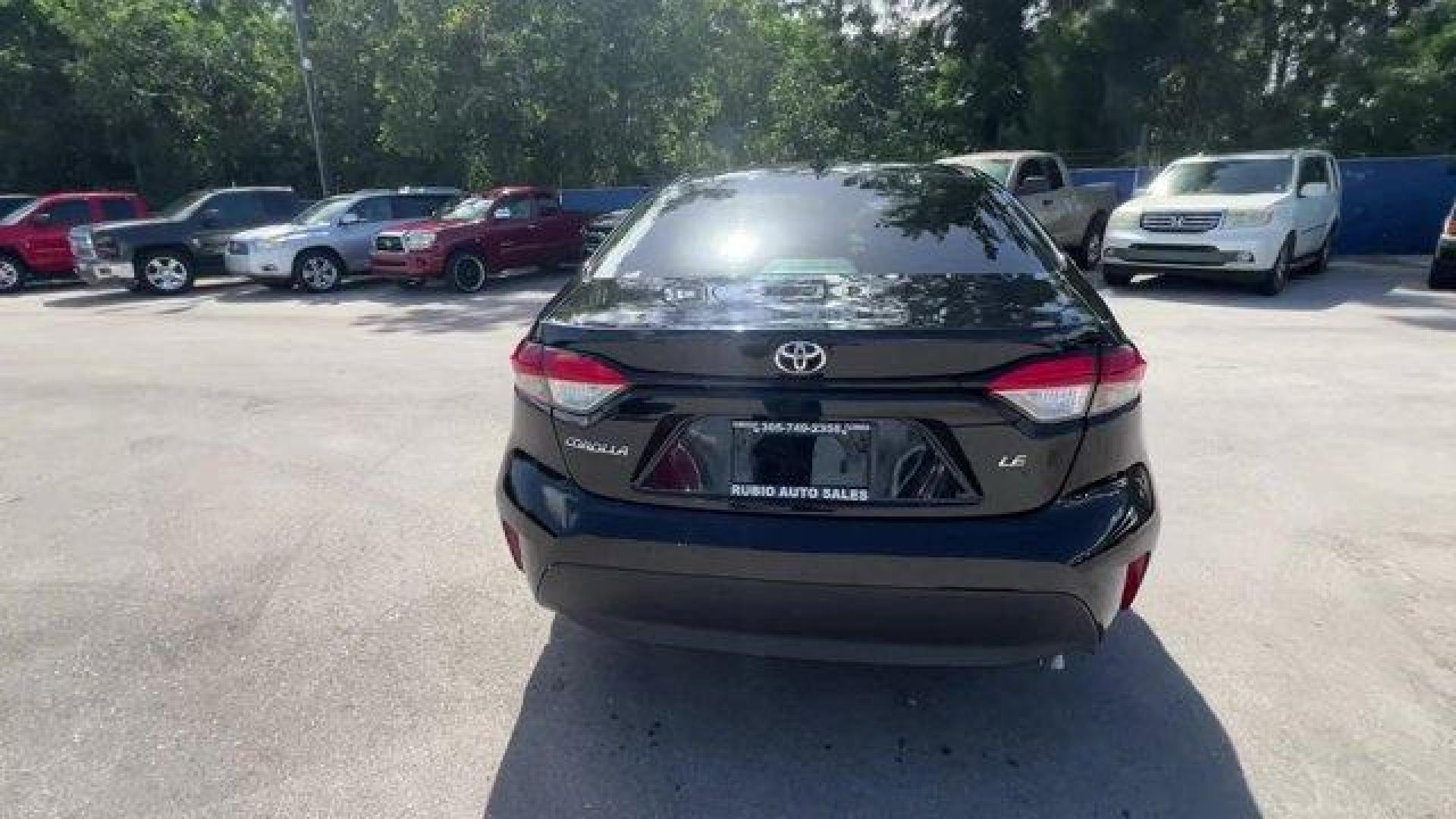 2023 Black Toyota Corolla (5YFB4MDE4PP) with an 4 2.0 L engine, Variable transmission, located at 27610 S Dixie Hwy, Homestead, FL, 33032, (305) 749-2348, 25.510241, -80.438301 - Boasts 41 Highway MPG and 32 City MPG! This Toyota Corolla boasts a Regular Unleaded I-4 2.0 L/121 engine powering this Variable transmission. Wi-Fi Connect (up to 30-day/3 GB trial subscription) Mobile Hotspot Internet Access, Wheels: 16 Wide Vent Steel, Wheels w/Full Wheel Covers.*This Toyota Coro - Photo#3