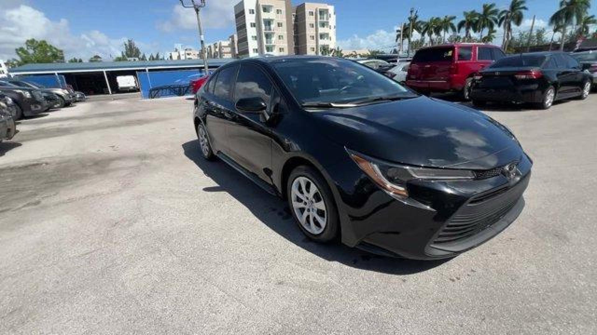 2023 Black Toyota Corolla (5YFB4MDE4PP) with an 4 2.0 L engine, Variable transmission, located at 27610 S Dixie Hwy, Homestead, FL, 33032, (305) 749-2348, 25.510241, -80.438301 - Boasts 41 Highway MPG and 32 City MPG! This Toyota Corolla boasts a Regular Unleaded I-4 2.0 L/121 engine powering this Variable transmission. Wi-Fi Connect (up to 30-day/3 GB trial subscription) Mobile Hotspot Internet Access, Wheels: 16 Wide Vent Steel, Wheels w/Full Wheel Covers.*This Toyota Coro - Photo#6