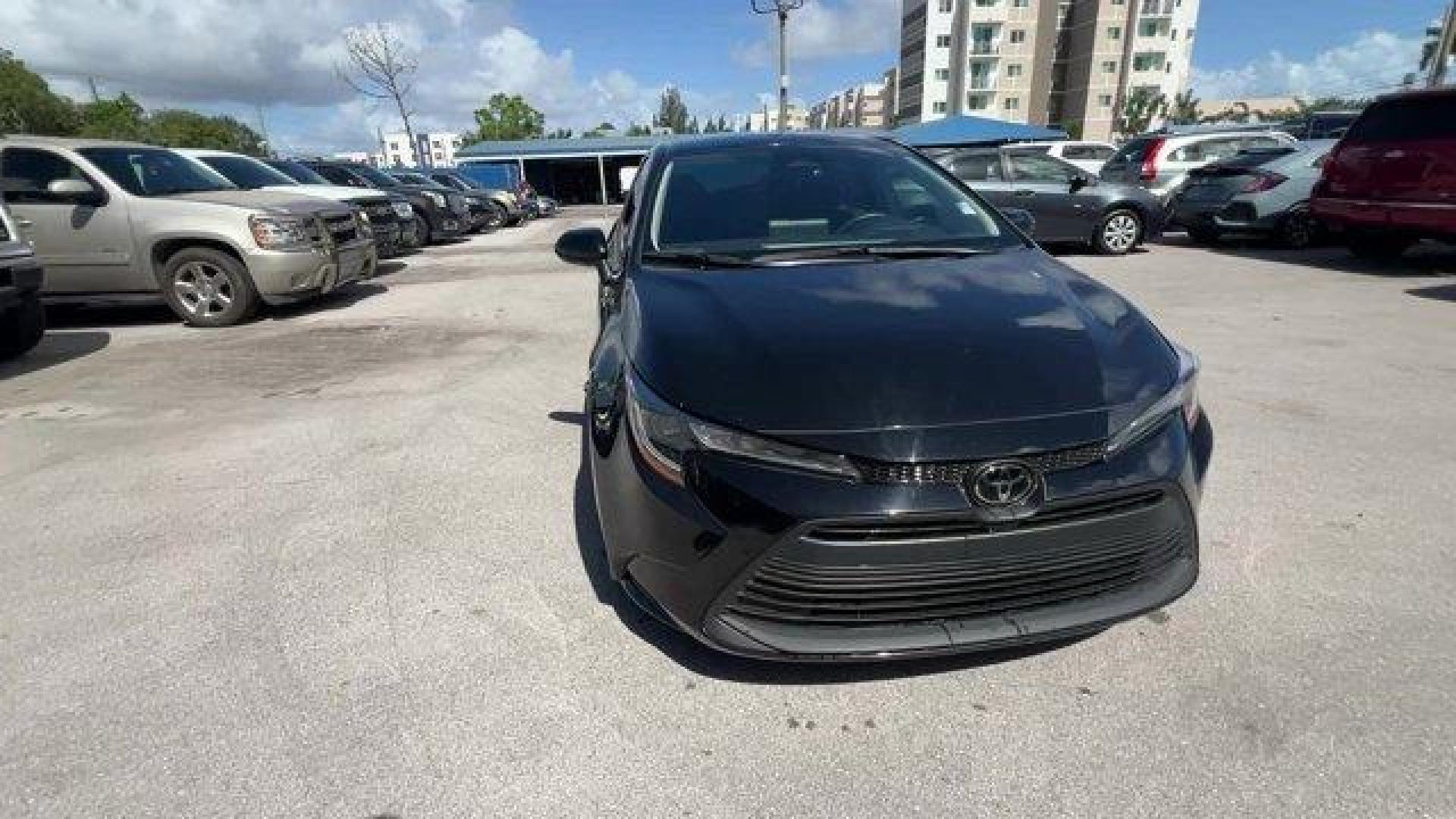 2023 Black Toyota Corolla (5YFB4MDE4PP) with an 4 2.0 L engine, Variable transmission, located at 27610 S Dixie Hwy, Homestead, FL, 33032, (305) 749-2348, 25.510241, -80.438301 - Boasts 41 Highway MPG and 32 City MPG! This Toyota Corolla boasts a Regular Unleaded I-4 2.0 L/121 engine powering this Variable transmission. Wi-Fi Connect (up to 30-day/3 GB trial subscription) Mobile Hotspot Internet Access, Wheels: 16 Wide Vent Steel, Wheels w/Full Wheel Covers.*This Toyota Coro - Photo#7