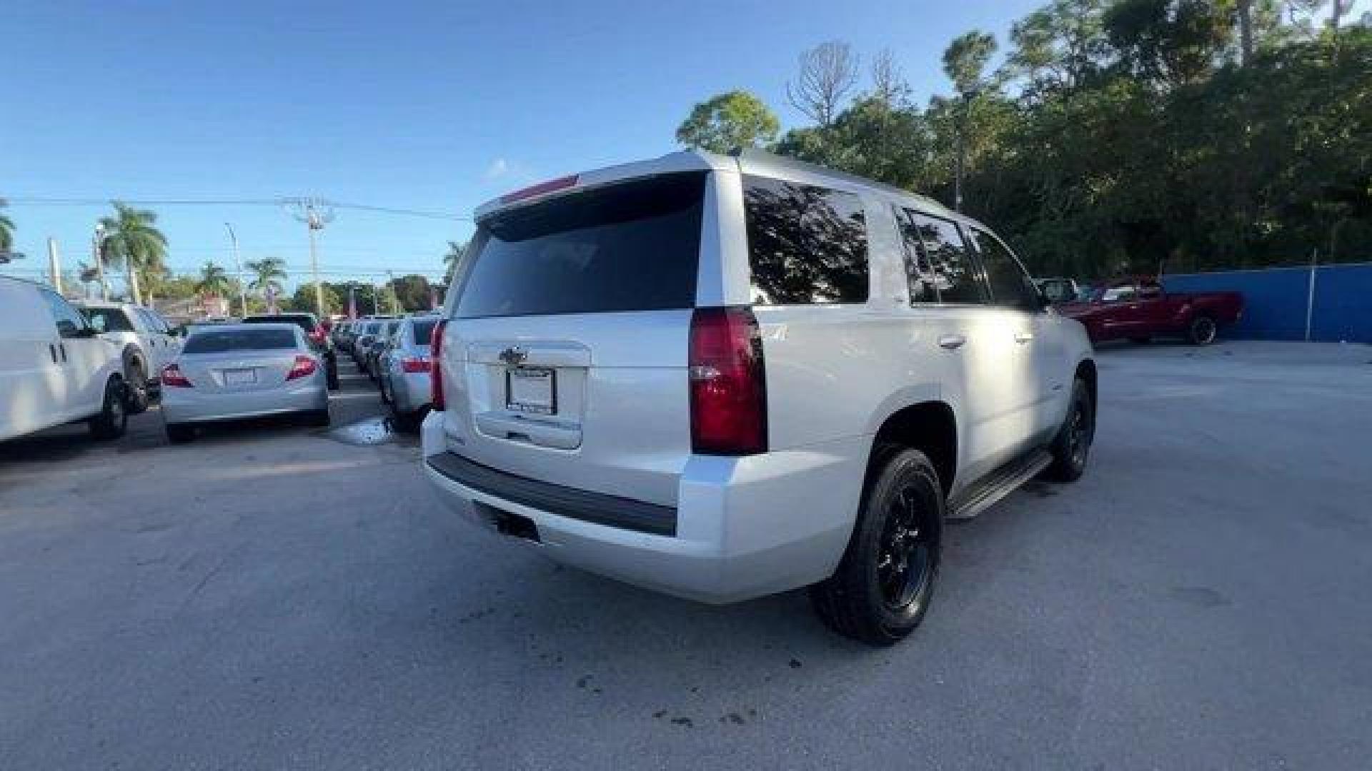 2016 Silver Ice Metallic /Jet Black Chevrolet Tahoe (1GNSCAKC5GR) with an 8 5.3L engine, Automatic transmission, located at 27610 S Dixie Hwy, Homestead, FL, 33032, (305) 749-2348, 25.510241, -80.438301 - KBB.com Best Buy Awards. Scores 23 Highway MPG and 16 City MPG! This Chevrolet Tahoe boasts a Gas/Ethanol V8 5.3L/325 engine powering this Automatic transmission. WHEELS, 18 X 8.5 (45.7 CM X 21.6 CM) ALUMINUM WITH HIGH-POLISHED FINISH (STD), TRANSMISSION, 6-SPEED AUTOMATIC, ELECTRONICALLY CONTROLLED - Photo#4