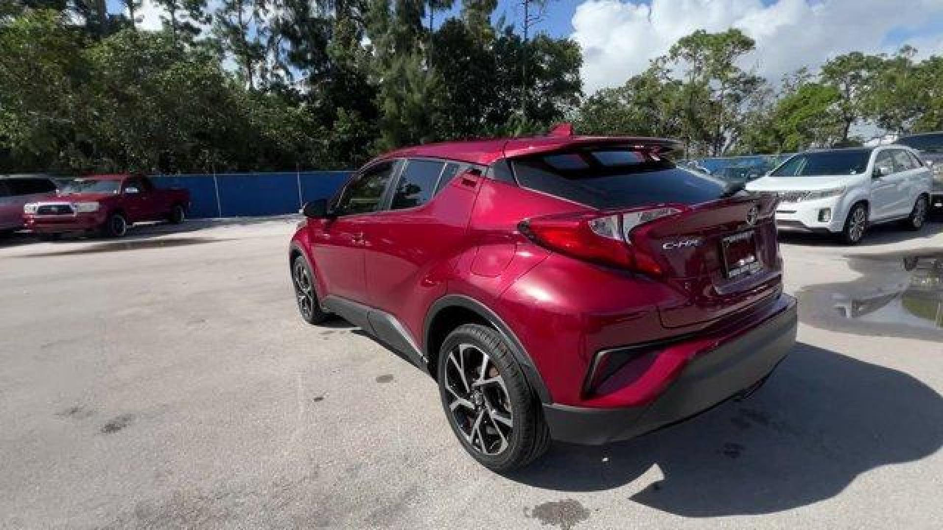 2019 Maroon Toyota C-HR (JTNKHMBX7K1) with an 4 2.0 L engine, Variable transmission, located at 27610 S Dixie Hwy, Homestead, FL, 33032, (305) 749-2348, 25.510241, -80.438301 - KBB.com Best Resale Value Awards. Delivers 31 Highway MPG and 27 City MPG! This Toyota C-HR delivers a Regular Unleaded I-4 2.0 L/121 engine powering this Variable transmission. Wing Spoiler, VSC Electronic Stability Control (ESC), Variable Intermittent Wipers.*This Toyota C-HR Comes Equipped with T - Photo#1