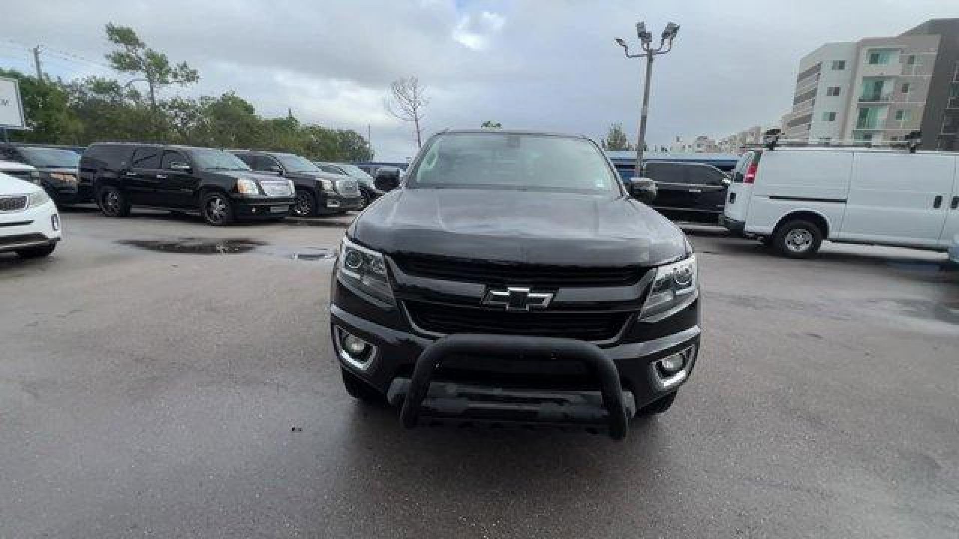 2016 Black /Jet Black Chevrolet Colorado (1GCGSCE32G1) with an 6 3.6L engine, Automatic transmission, located at 27610 S Dixie Hwy, Homestead, FL, 33032, (305) 749-2348, 25.510241, -80.438301 - KBB.com Best Resale Value Awards. Boasts 26 Highway MPG and 18 City MPG! This Chevrolet Colorado delivers a Gas V6 3.6L/217 engine powering this Automatic transmission. WINDOW, REAR-SLIDING, MANUAL, WHEELS, 18 X 8.5 (45.7 CM X 21.6 CM) DARK ARGENT METALLIC CAST ALUMINUM (Includes (QIA) P265/60R18 al - Photo#7