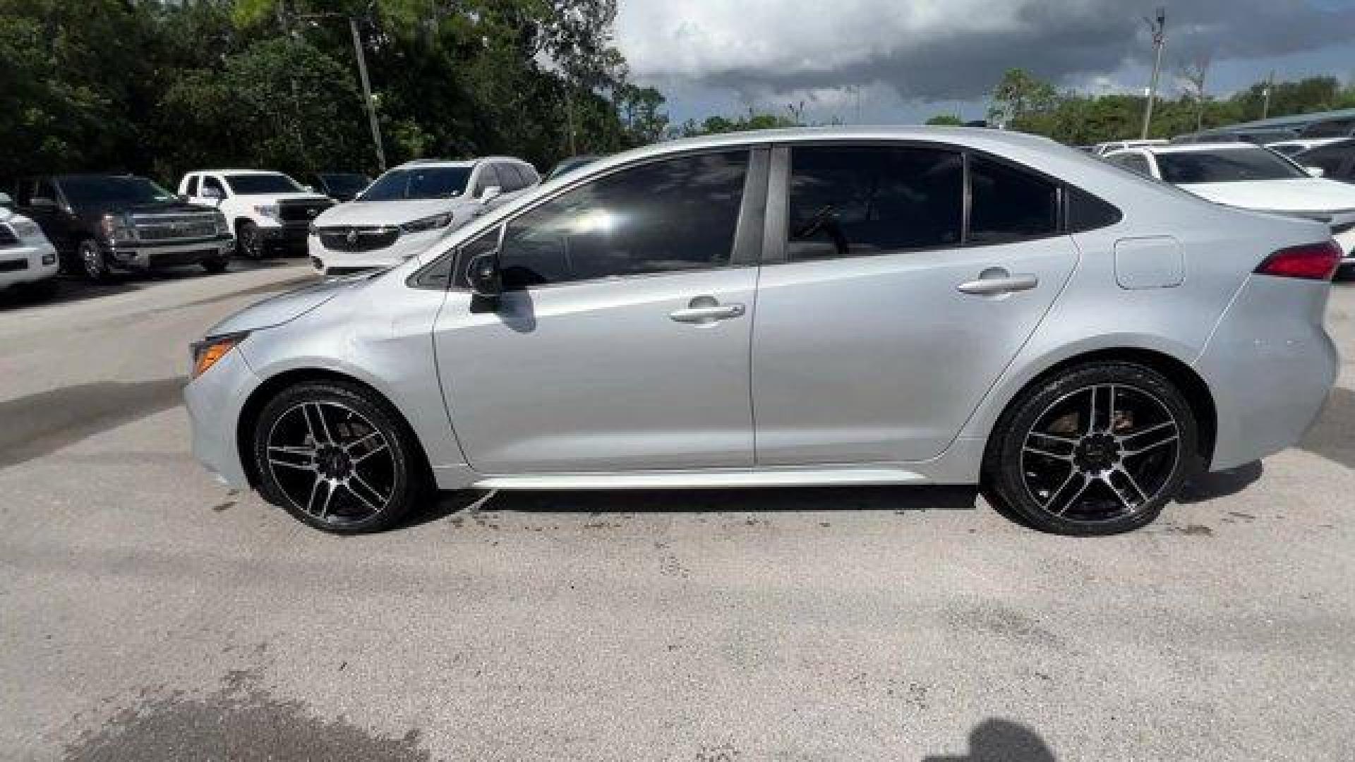 2020 Silver Toyota Corolla (5YFEPRAE6LP) with an 4 1.8 L engine, Variable transmission, located at 27610 S Dixie Hwy, Homestead, FL, 33032, (305) 749-2348, 25.510241, -80.438301 - KBB.com 10 Coolest New Cars Under $20,000. Delivers 38 Highway MPG and 30 City MPG! This Toyota Corolla boasts a Regular Unleaded I-4 1.8 L/110 engine powering this Variable transmission. Wheels: 16 Wide Vent Steel, Wheels w/Full Wheel Covers, Variable Intermittent Wipers.* This Toyota Corolla Featu - Photo#1