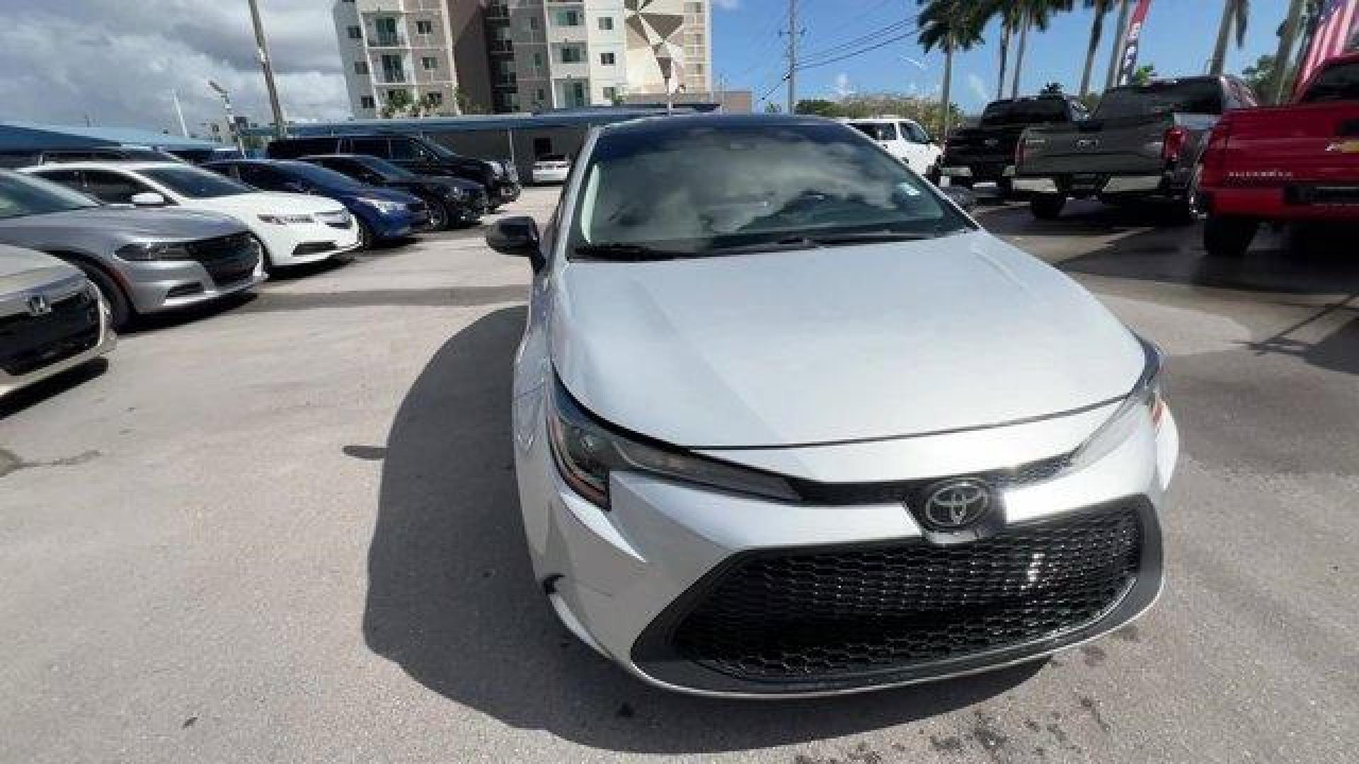 2020 Silver Toyota Corolla (5YFEPRAE6LP) with an 4 1.8 L engine, Variable transmission, located at 27610 S Dixie Hwy, Homestead, FL, 33032, (305) 749-2348, 25.510241, -80.438301 - KBB.com 10 Coolest New Cars Under $20,000. Delivers 38 Highway MPG and 30 City MPG! This Toyota Corolla boasts a Regular Unleaded I-4 1.8 L/110 engine powering this Variable transmission. Wheels: 16 Wide Vent Steel, Wheels w/Full Wheel Covers, Variable Intermittent Wipers.* This Toyota Corolla Featu - Photo#7