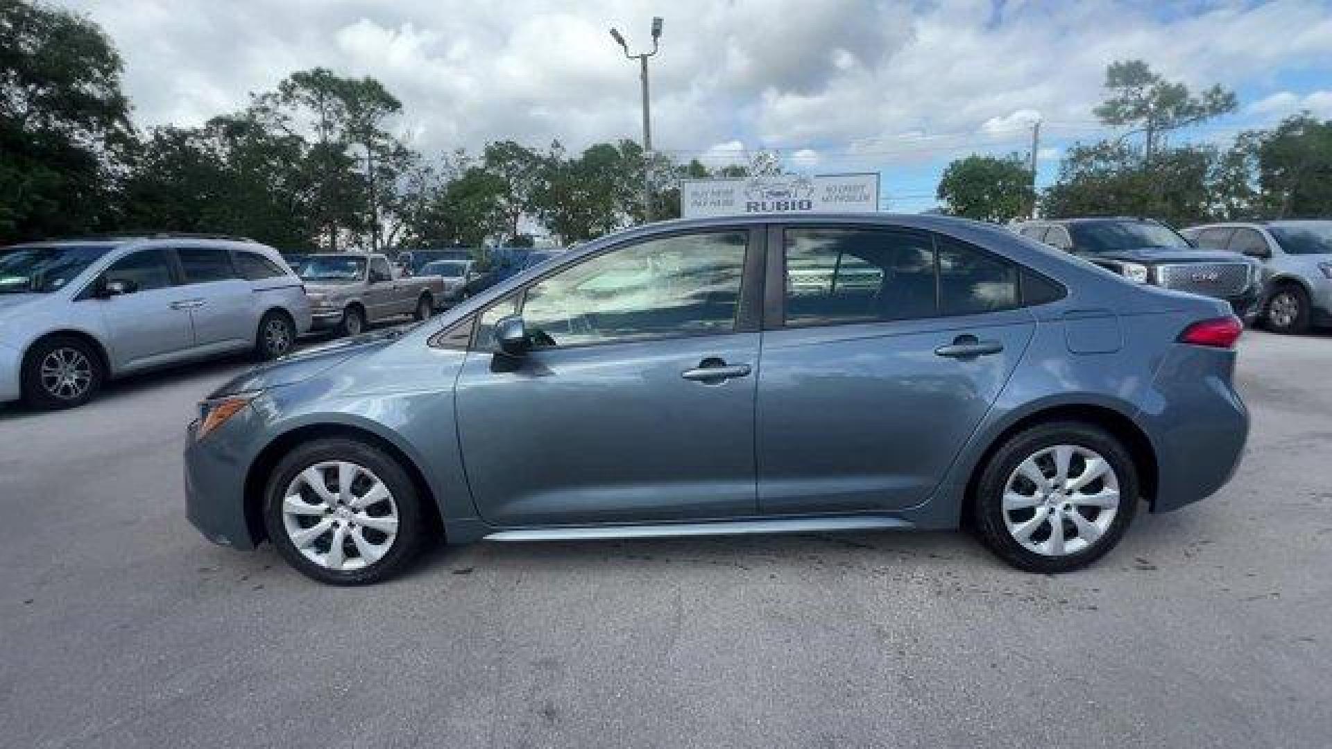 2020 Gray Toyota Corolla (JTDEPRAE6LJ) with an 4 1.8 L engine, Variable transmission, located at 27610 S Dixie Hwy, Homestead, FL, 33032, (305) 749-2348, 25.510241, -80.438301 - KBB.com 10 Coolest New Cars Under $20,000. Delivers 38 Highway MPG and 30 City MPG! This Toyota Corolla boasts a Regular Unleaded I-4 1.8 L/110 engine powering this Variable transmission. Wheels: 16 Wide Vent Steel, Wheels w/Full Wheel Covers, Variable Intermittent Wipers.*This Toyota Corolla Comes - Photo#0