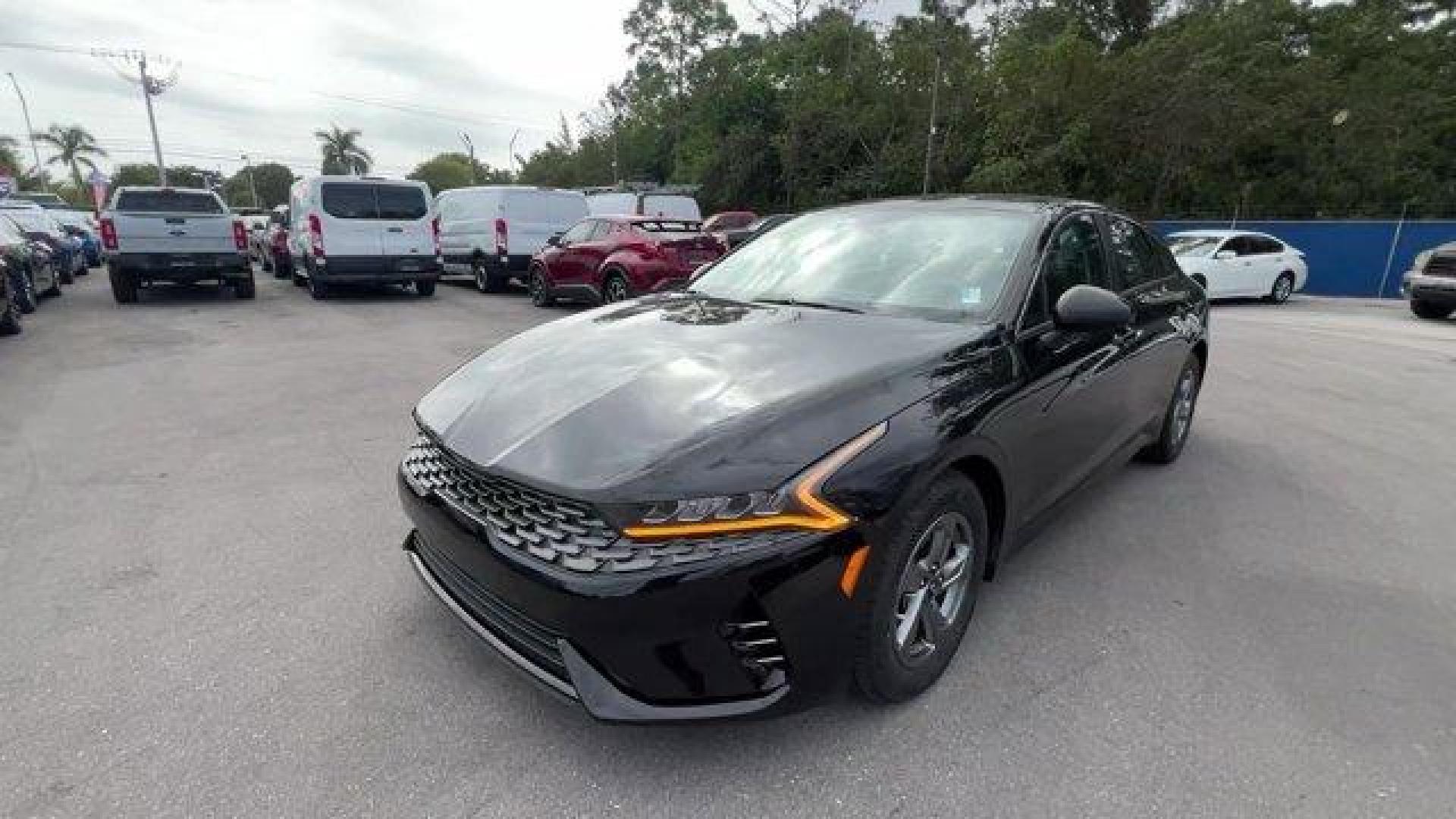 2021 Ebony Black /Black Kia K5 (5XXG14J28MG) with an 4 1.6 L engine, Automatic transmission, located at 27610 S Dixie Hwy, Homestead, FL, 33032, (305) 749-2348, 25.510241, -80.438301 - Delivers 37 Highway MPG and 27 City MPG! This Kia K5 delivers a Intercooled Turbo Regular Unleaded I-4 1.6 L/98 engine powering this Automatic transmission. EBONY BLACK, CARPETED FLOOR MATS, BLACK, CLOTH SEAT TRIM.*This Kia K5 Comes Equipped with These Options *Window Grid Antenna, Wheels: 6.5J x 16 - Photo#0