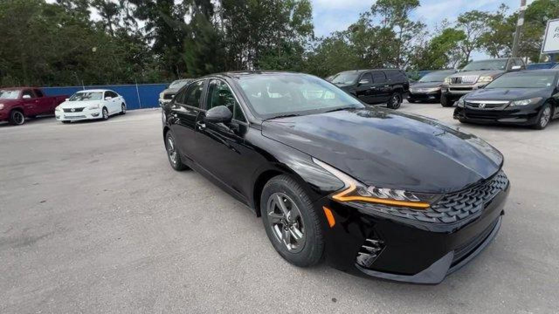 2021 Ebony Black /Black Kia K5 (5XXG14J28MG) with an 4 1.6 L engine, Automatic transmission, located at 27610 S Dixie Hwy, Homestead, FL, 33032, (305) 749-2348, 25.510241, -80.438301 - Delivers 37 Highway MPG and 27 City MPG! This Kia K5 delivers a Intercooled Turbo Regular Unleaded I-4 1.6 L/98 engine powering this Automatic transmission. EBONY BLACK, CARPETED FLOOR MATS, BLACK, CLOTH SEAT TRIM.*This Kia K5 Comes Equipped with These Options *Window Grid Antenna, Wheels: 6.5J x 16 - Photo#6