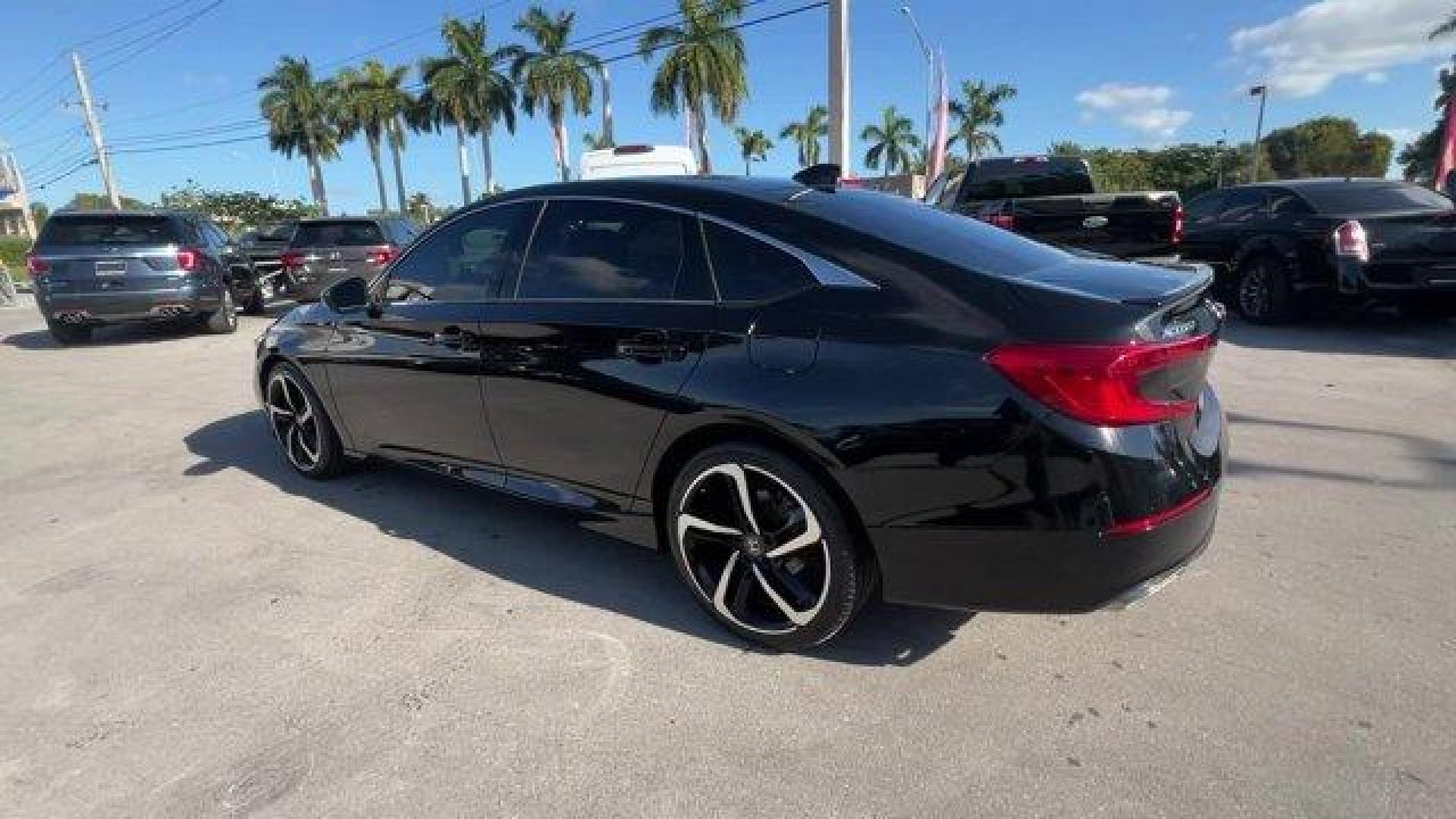 2018 Black Honda Accord Sedan (1HGCV1F32JA) with an 4 1.5 L engine, Variable transmission, located at 27610 S Dixie Hwy, Homestead, FL, 33032, (305) 749-2348, 25.510241, -80.438301 - ALG Residual Value Awards, Residual Value Awards. Only 39,018 Miles! Scores 35 Highway MPG and 29 City MPG! This Honda Accord Sedan boasts a Intercooled Turbo Regular Unleaded I-4 1.5 L/91 engine powering this Variable transmission. Wheels: 19 Machine-Finished Alloy w/Black Inserts, VSA Electronic S - Photo#2