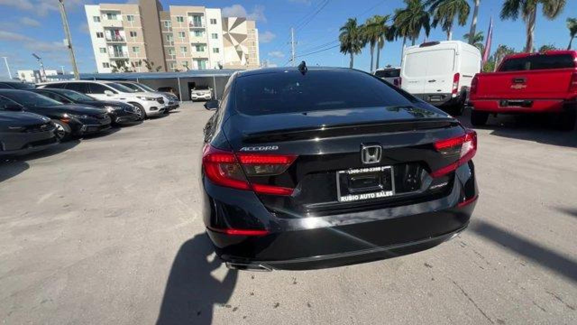 2018 Black Honda Accord Sedan (1HGCV1F32JA) with an 4 1.5 L engine, Variable transmission, located at 27610 S Dixie Hwy, Homestead, FL, 33032, (305) 749-2348, 25.510241, -80.438301 - ALG Residual Value Awards, Residual Value Awards. Only 39,018 Miles! Scores 35 Highway MPG and 29 City MPG! This Honda Accord Sedan boasts a Intercooled Turbo Regular Unleaded I-4 1.5 L/91 engine powering this Variable transmission. Wheels: 19 Machine-Finished Alloy w/Black Inserts, VSA Electronic S - Photo#3