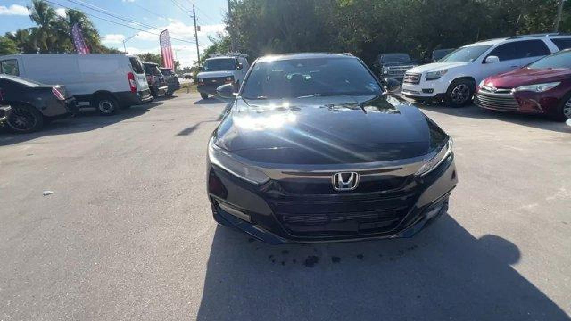 2018 Black Honda Accord Sedan (1HGCV1F32JA) with an 4 1.5 L engine, Variable transmission, located at 27610 S Dixie Hwy, Homestead, FL, 33032, (305) 749-2348, 25.510241, -80.438301 - ALG Residual Value Awards, Residual Value Awards. Only 39,018 Miles! Scores 35 Highway MPG and 29 City MPG! This Honda Accord Sedan boasts a Intercooled Turbo Regular Unleaded I-4 1.5 L/91 engine powering this Variable transmission. Wheels: 19 Machine-Finished Alloy w/Black Inserts, VSA Electronic S - Photo#7