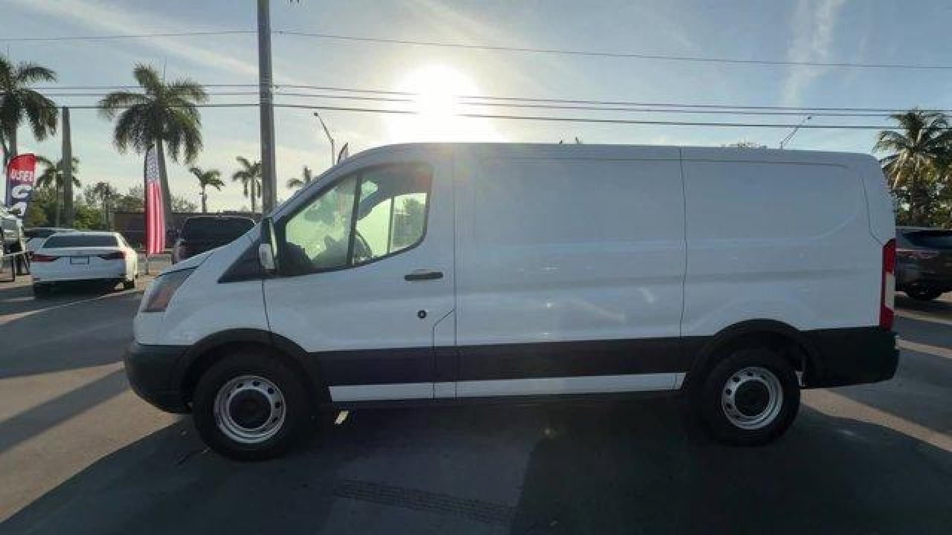 2019 White Ford Transit Van (1FTYE1YM6KK) with an 6 3.7 L engine, Automatic transmission, located at 27610 S Dixie Hwy, Homestead, FL, 33032, (305) 749-2348, 25.510241, -80.438301 - This Ford Transit Van boasts a Regular Unleaded V-6 3.7 L/228 engine powering this Automatic transmission. ENGINE: 3.7L TI-VCT V6 W/98F -inc: SEIC capability, Wheels: 16 Steel w/Black Center Hubcap, Wheels w/Silver Accents.*This Ford Transit Van Comes Equipped with These Options *Vinyl Front Bucket - Photo#1